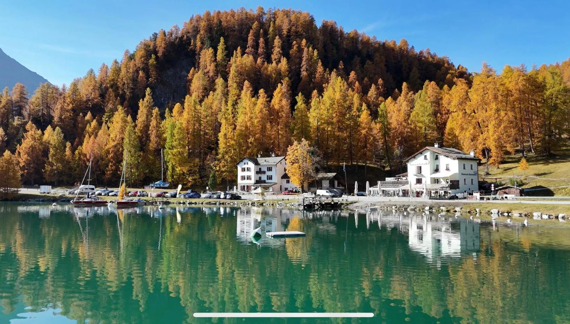 Bird's eye view in Hotel Cristallina