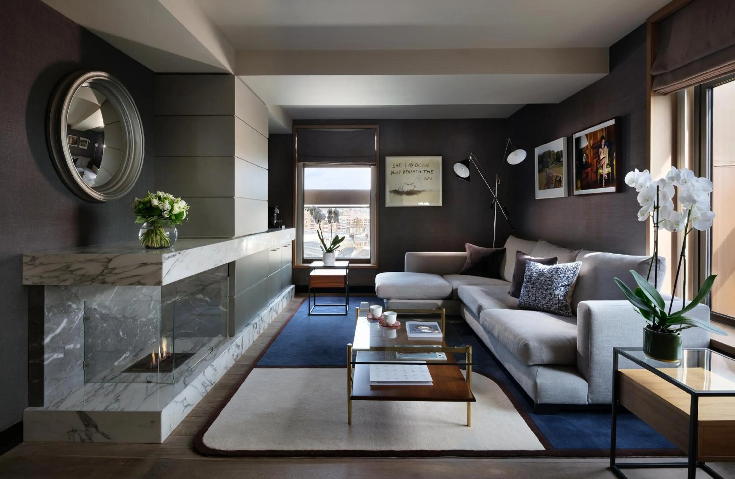 Living room in The Hari London