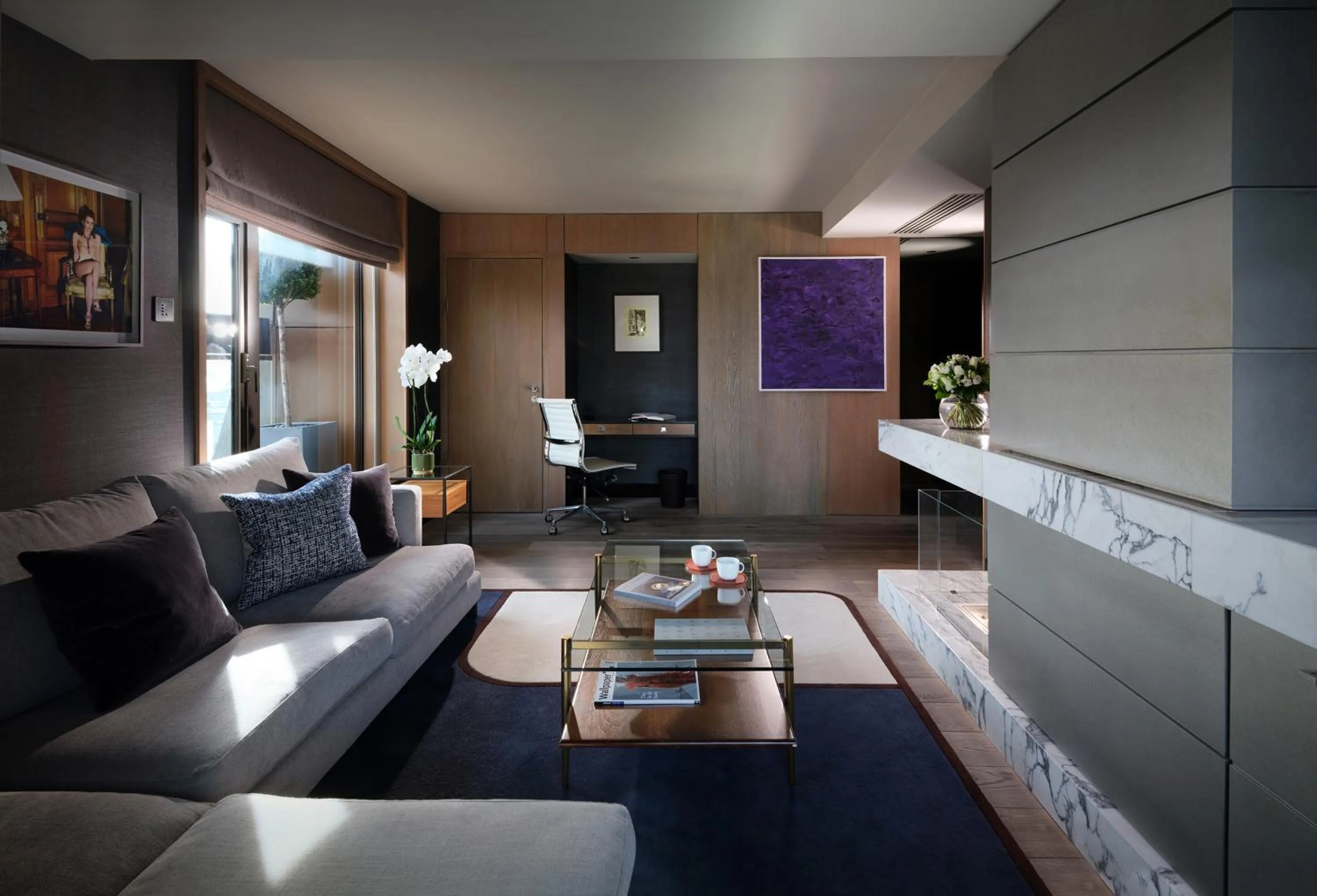 Living room in The Hari London