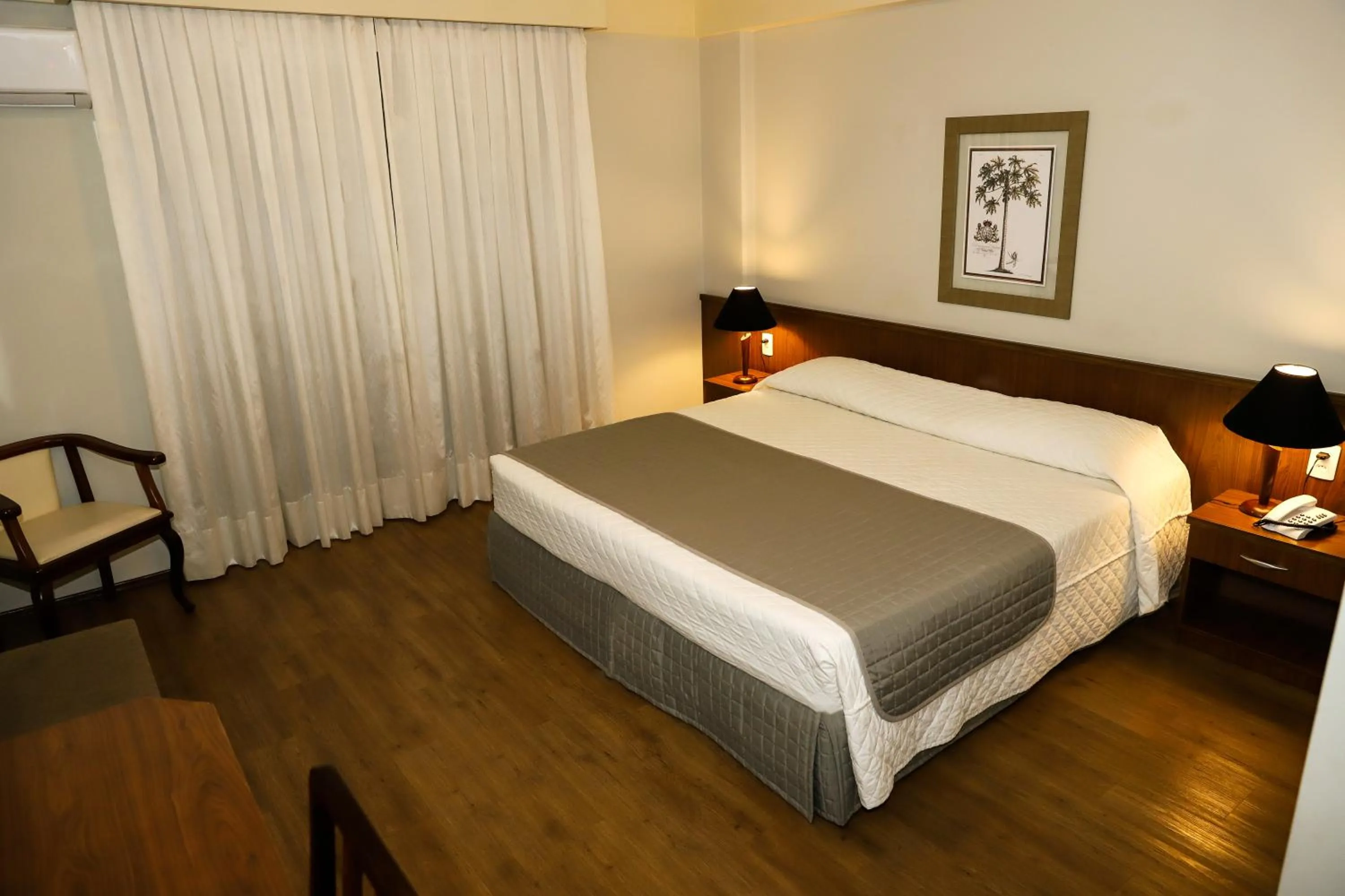 Bed in Timbó Park Hotel