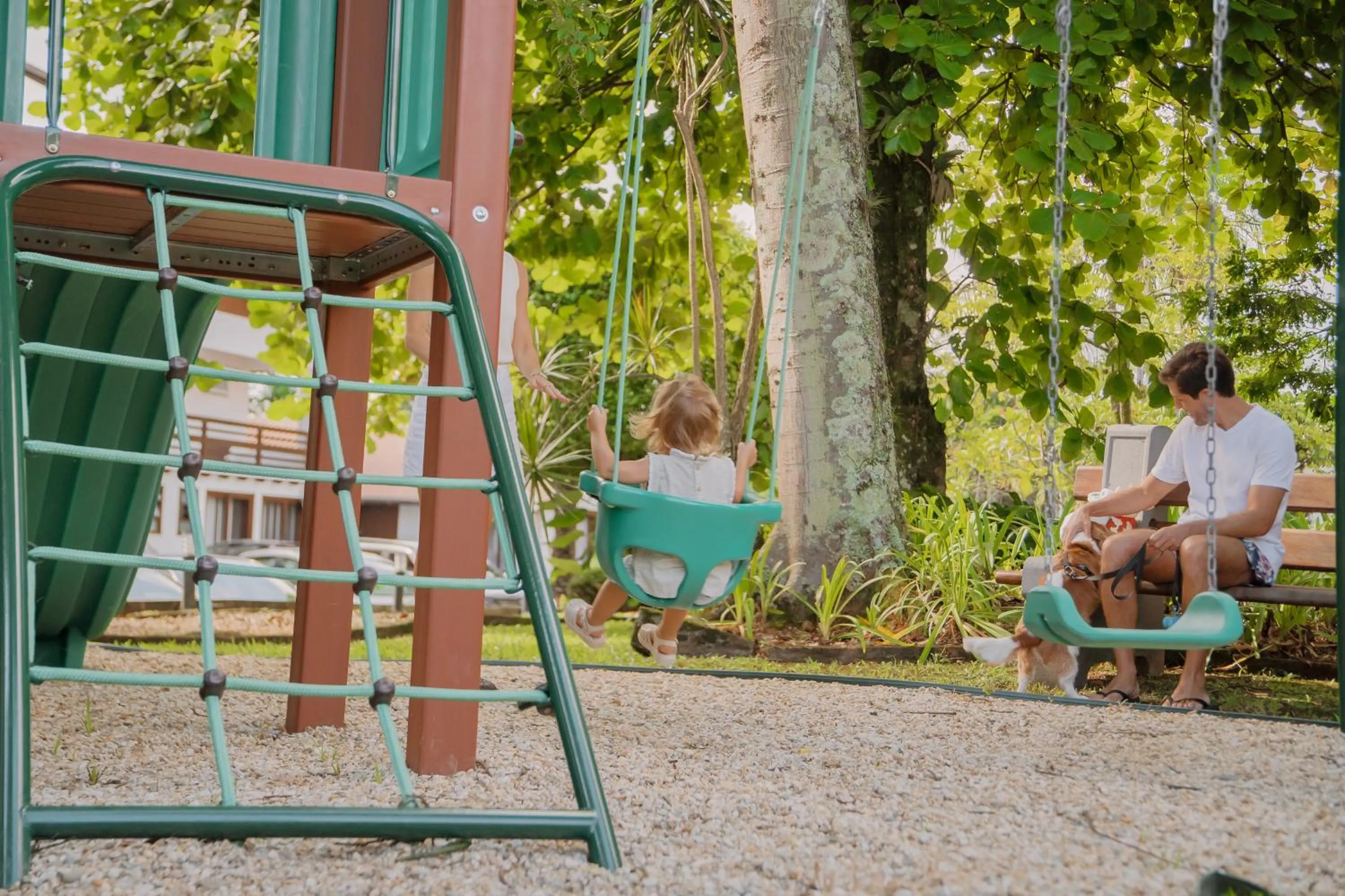 Children play ground in Timbó Park Hotel