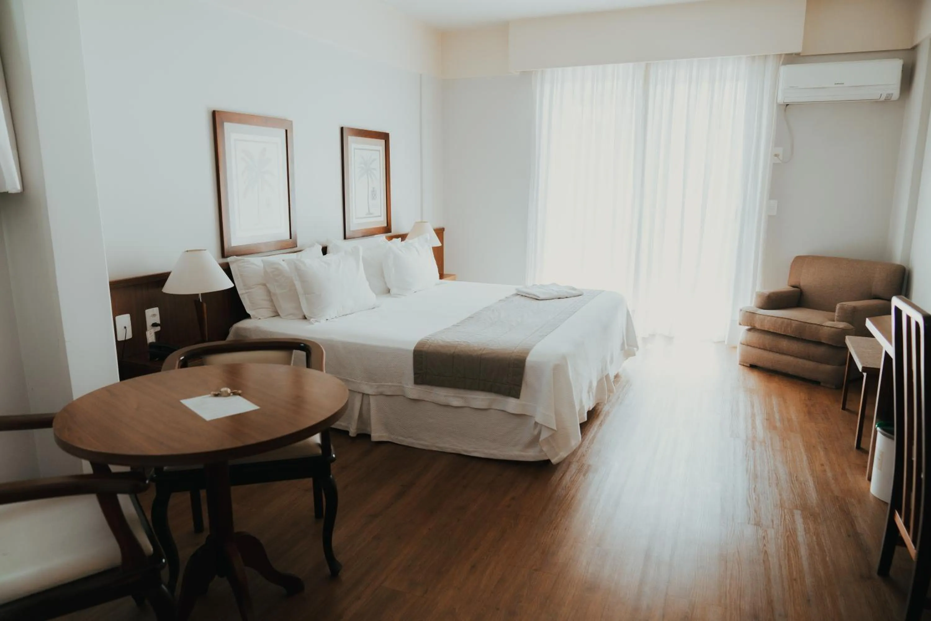 Bed in Timbó Park Hotel