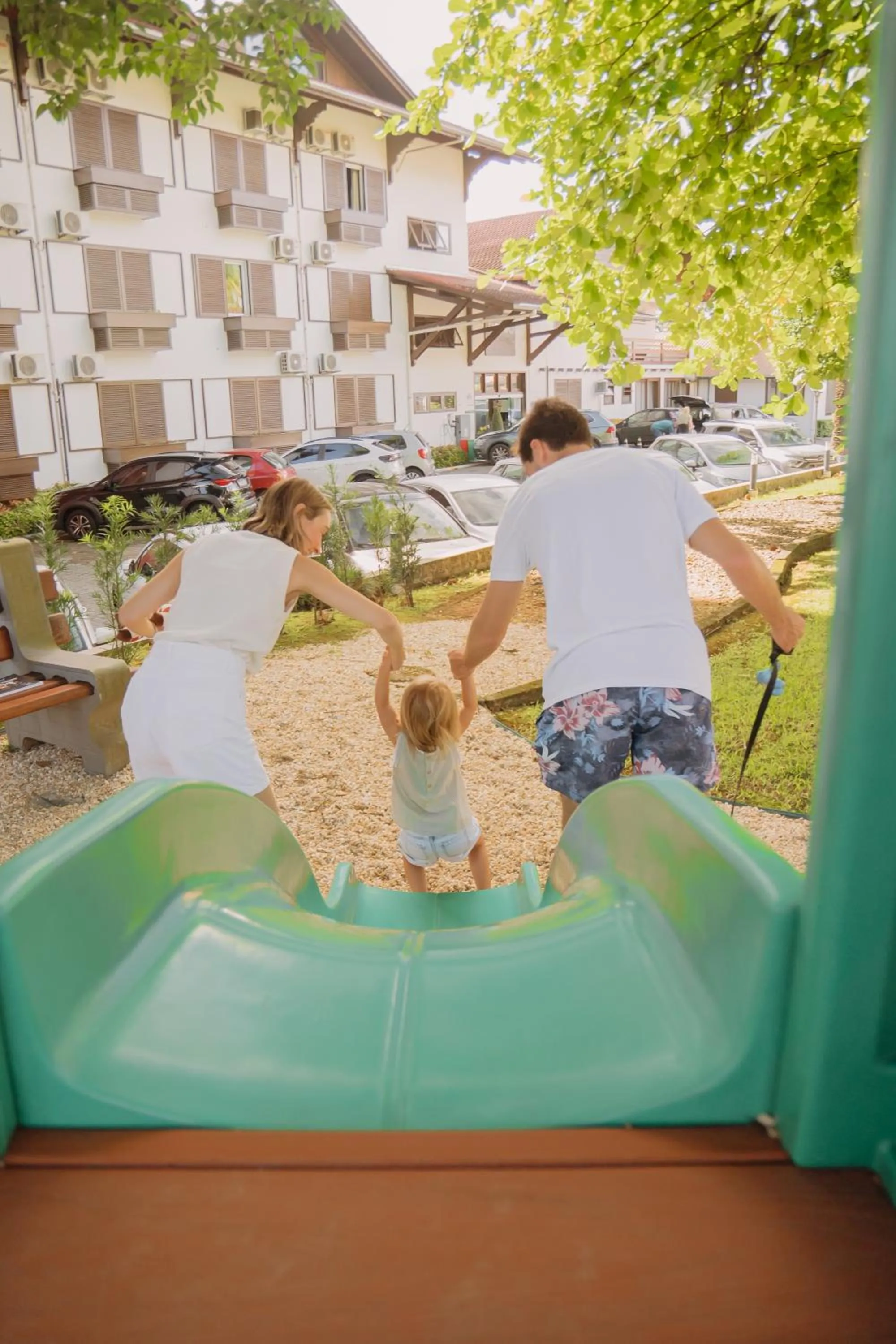 Children play ground in Timbó Park Hotel