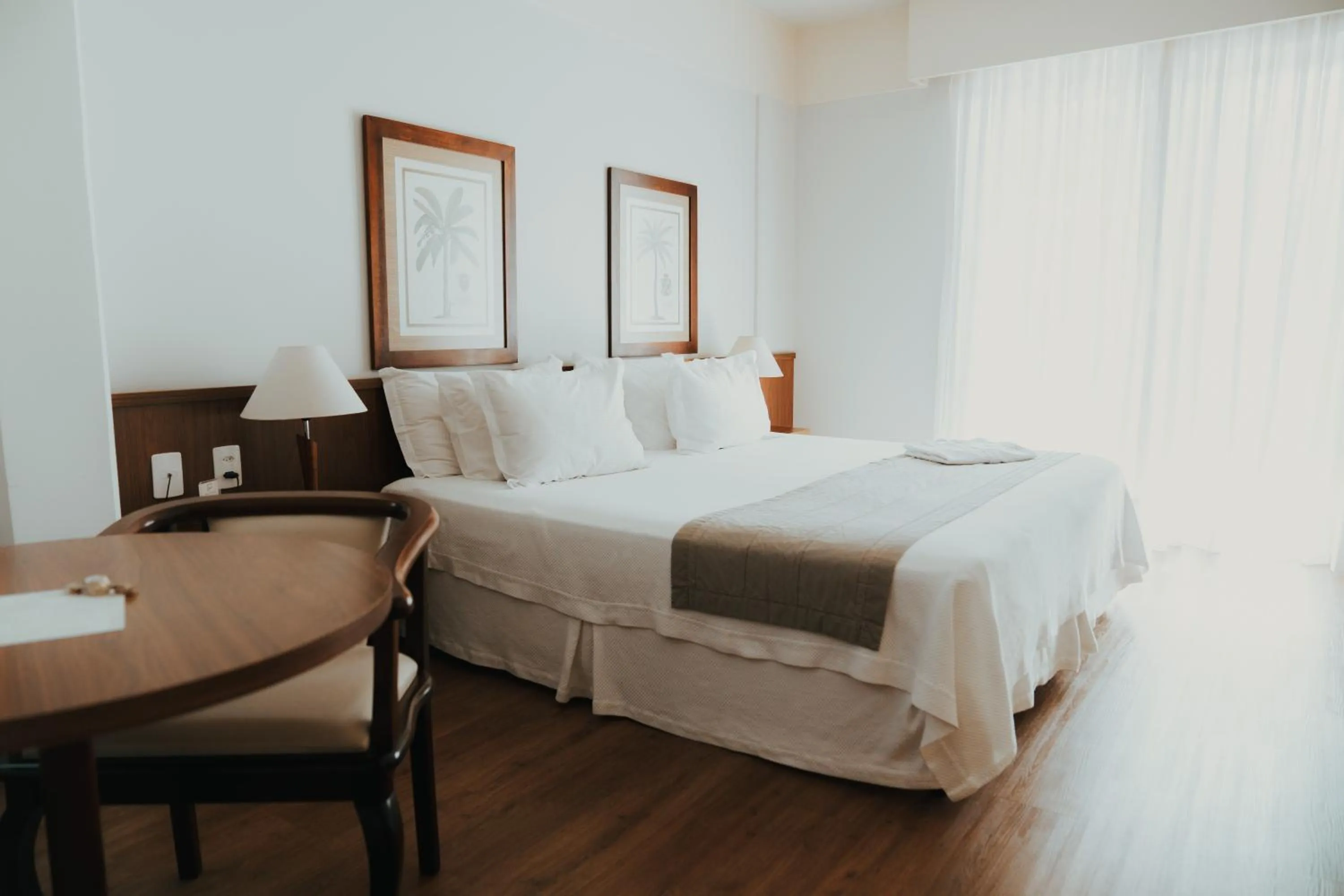 Bed in Timbó Park Hotel