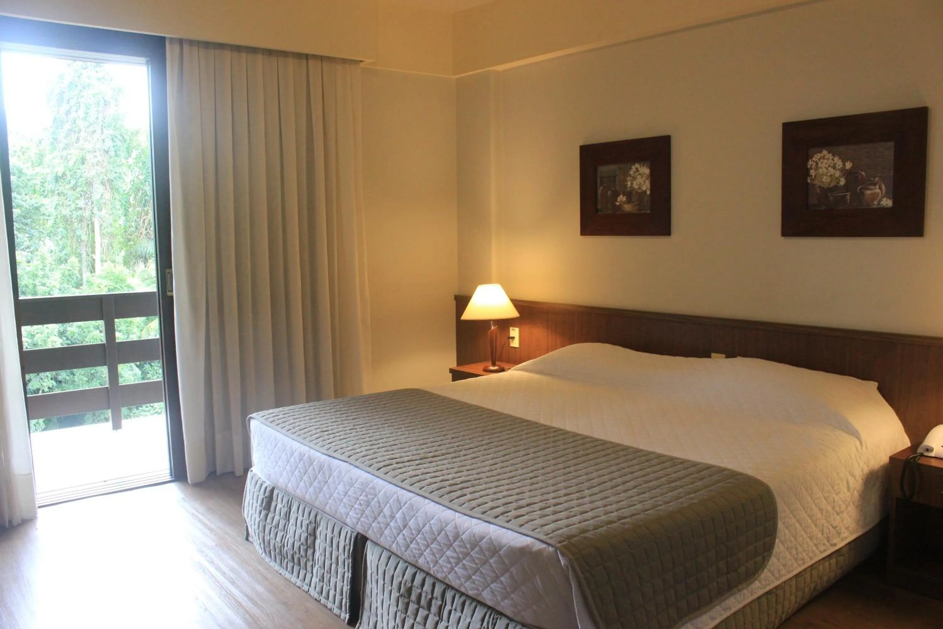 Bed in Timbó Park Hotel