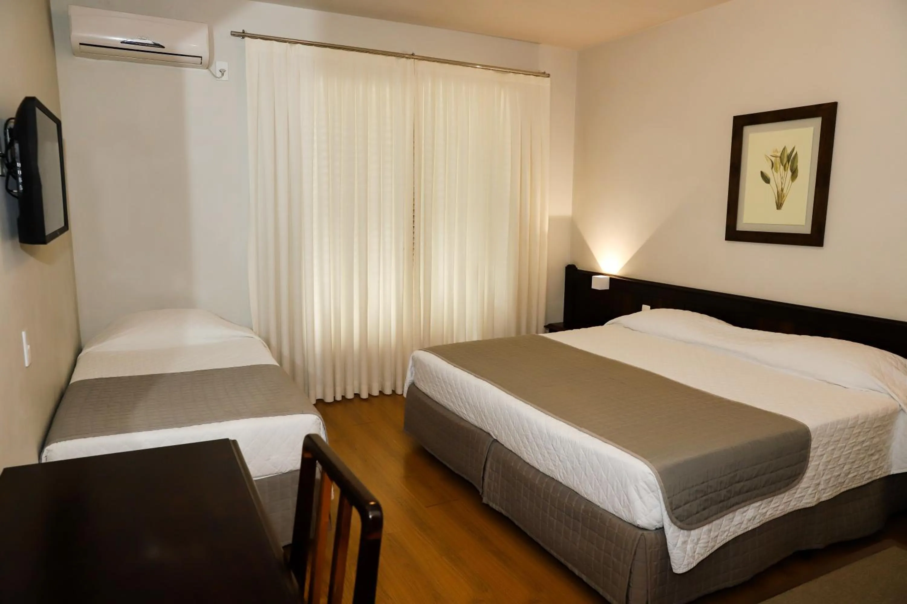 Bed in Timbó Park Hotel