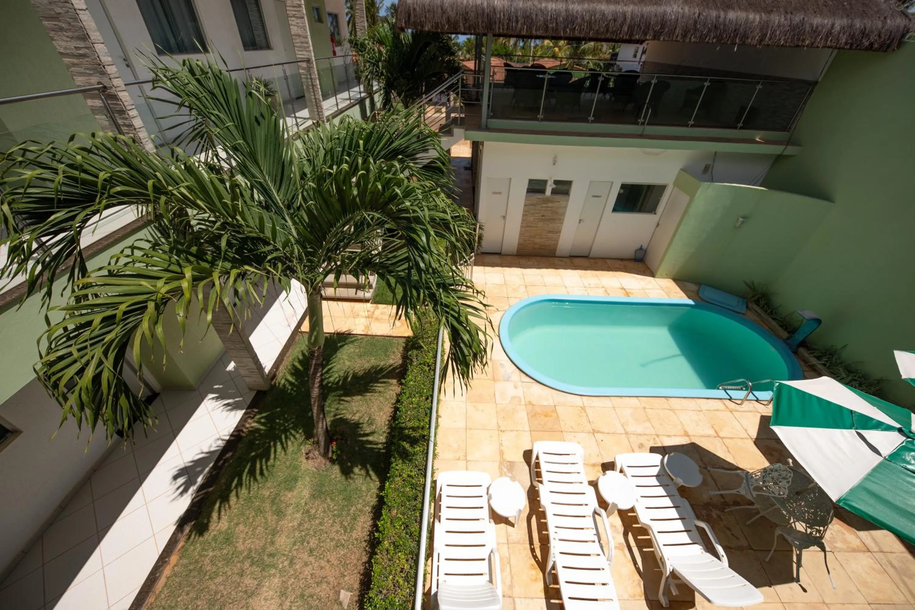 Swimming pool in Pousada Mirante da Praia