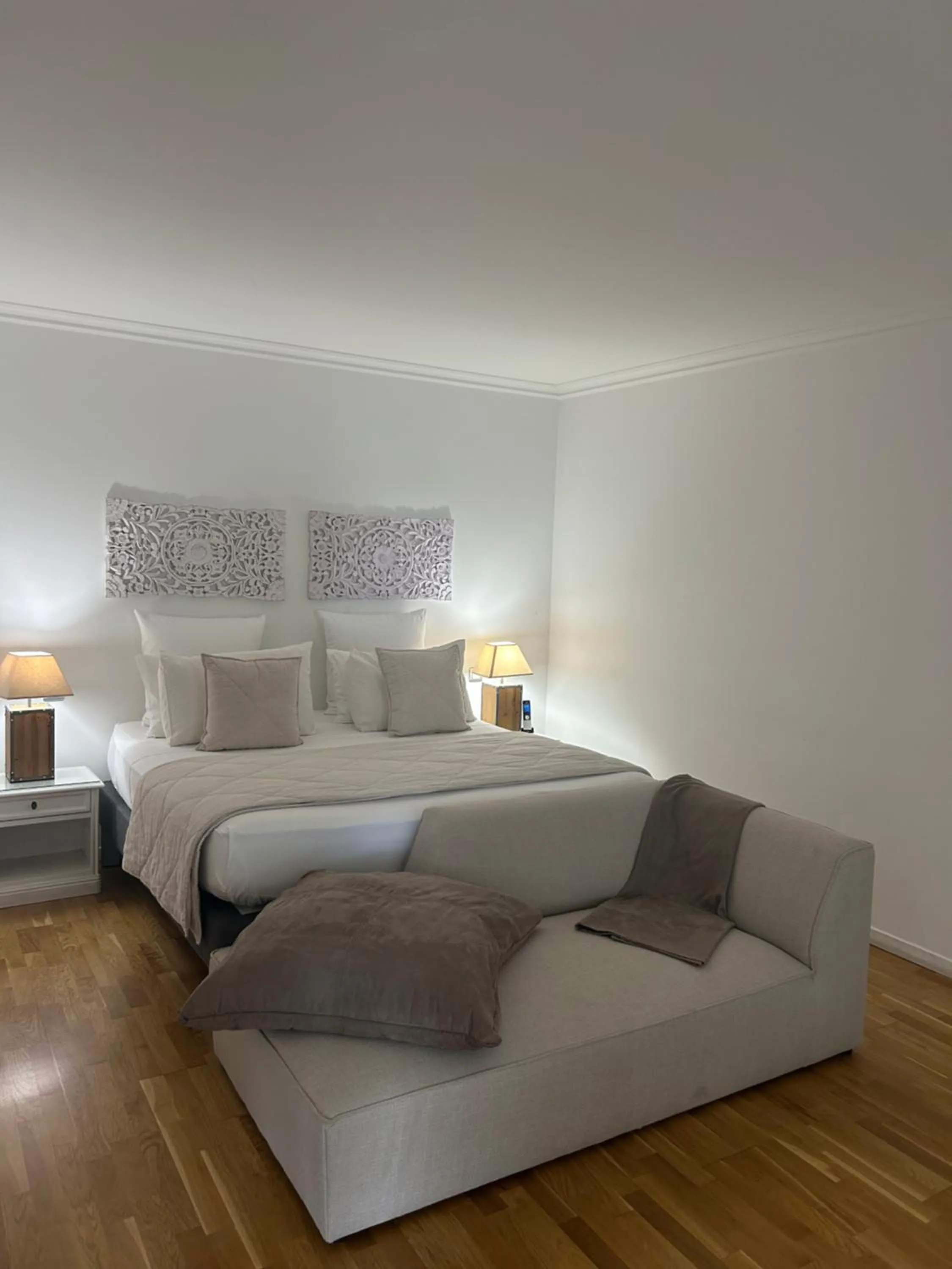 Bed in Le Mas Angelussi - Le Clos du Soleil