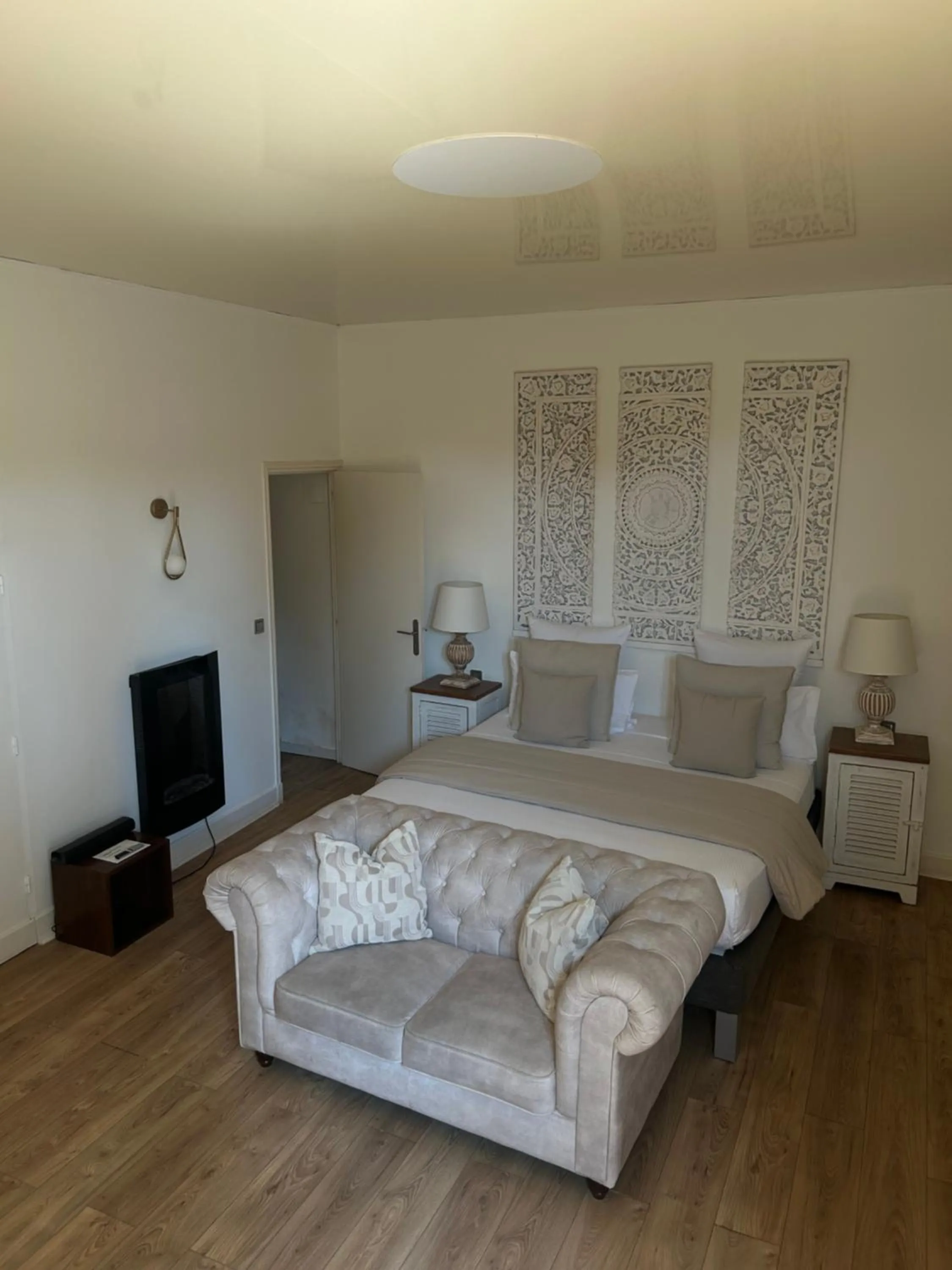 Bed in Le Mas Angelussi - Le Clos du Soleil