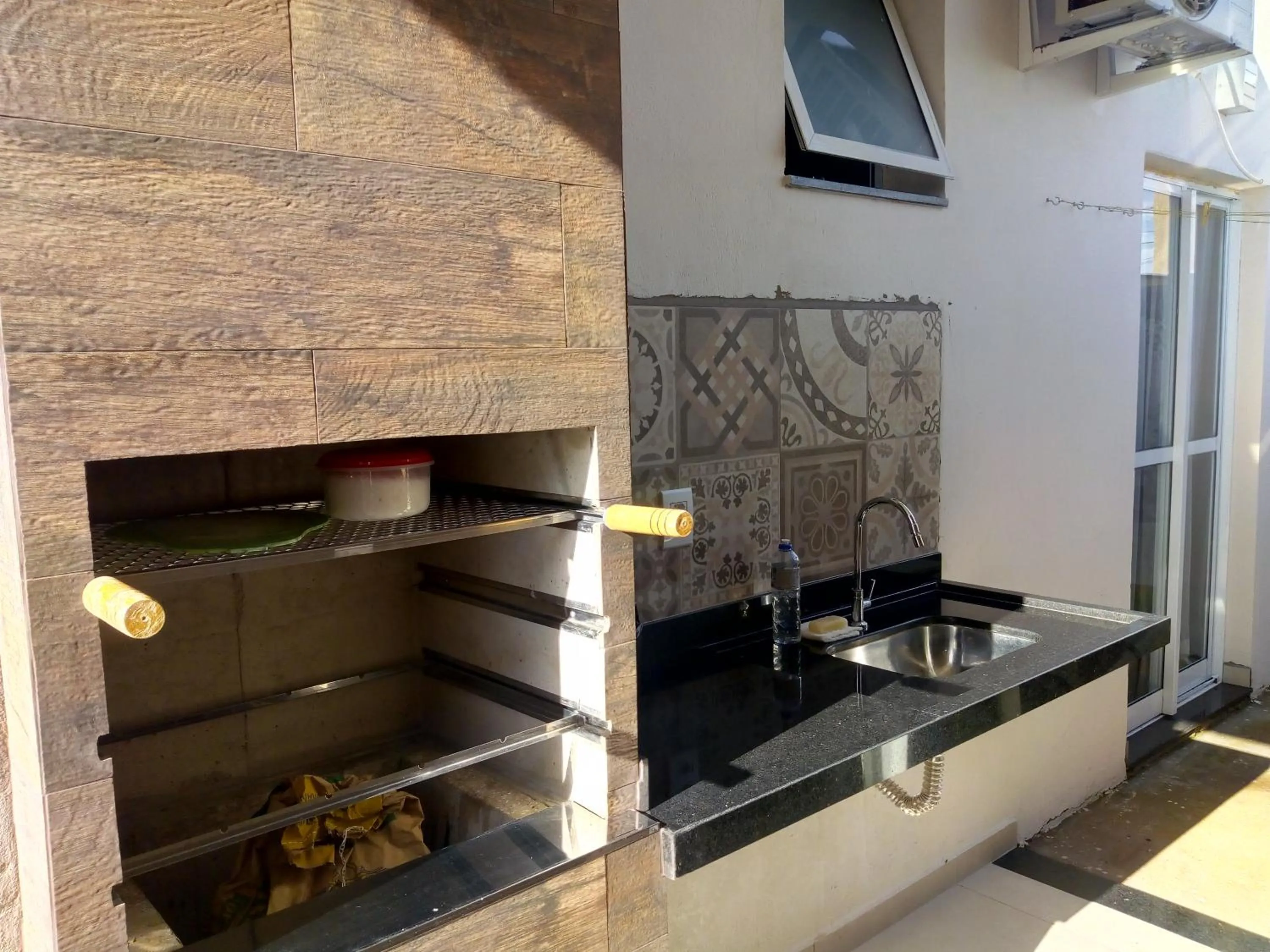 BBQ facilities in Vila Caluca - Flats Olimpia