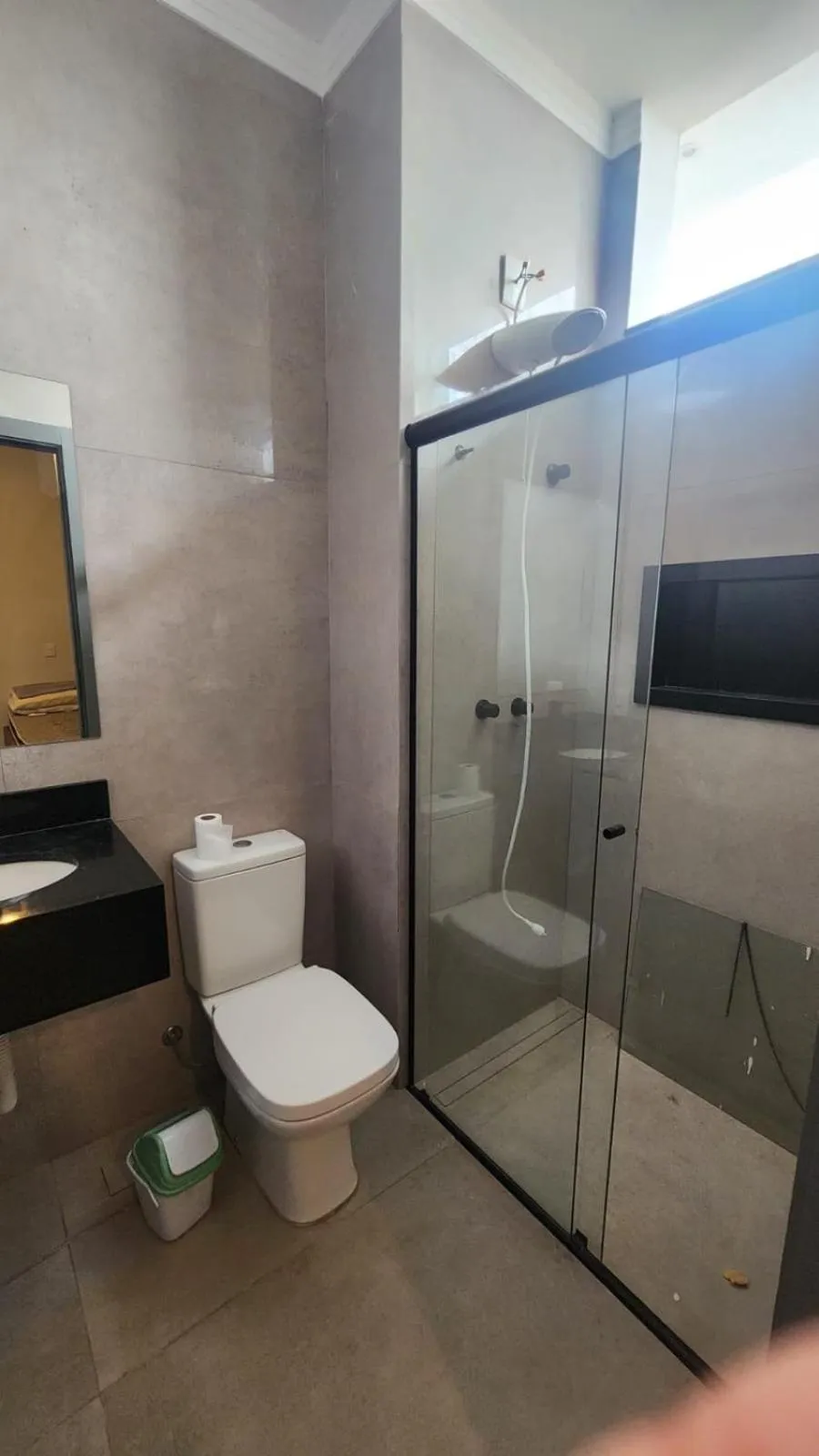 Shower in Vila Caluca Olimpia - Flats & Suites
