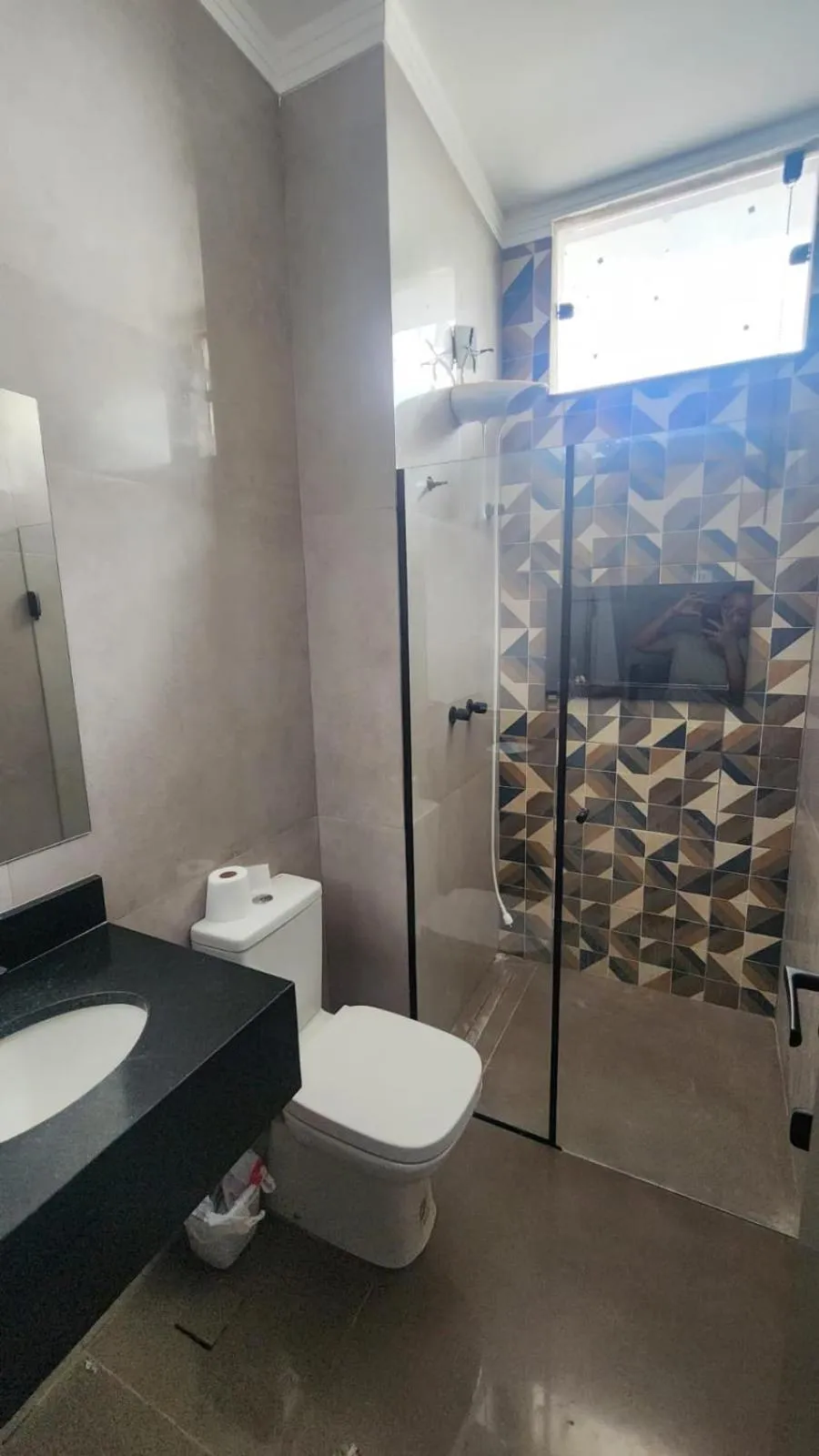 Shower in Vila Caluca Olimpia - Flats & Suites