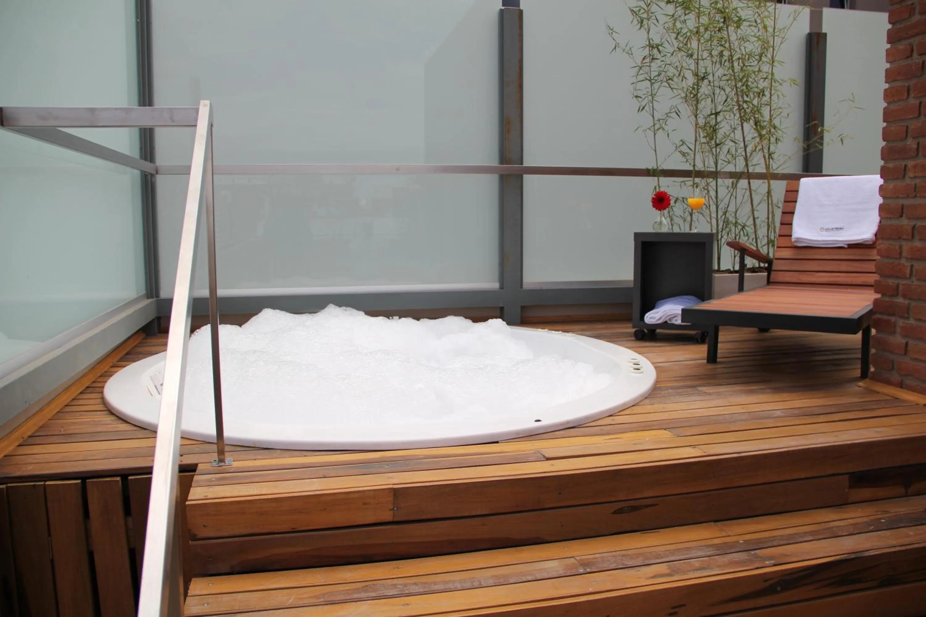 Balcony/Terrace in Sol de Piedra Apart, Suites & Spa