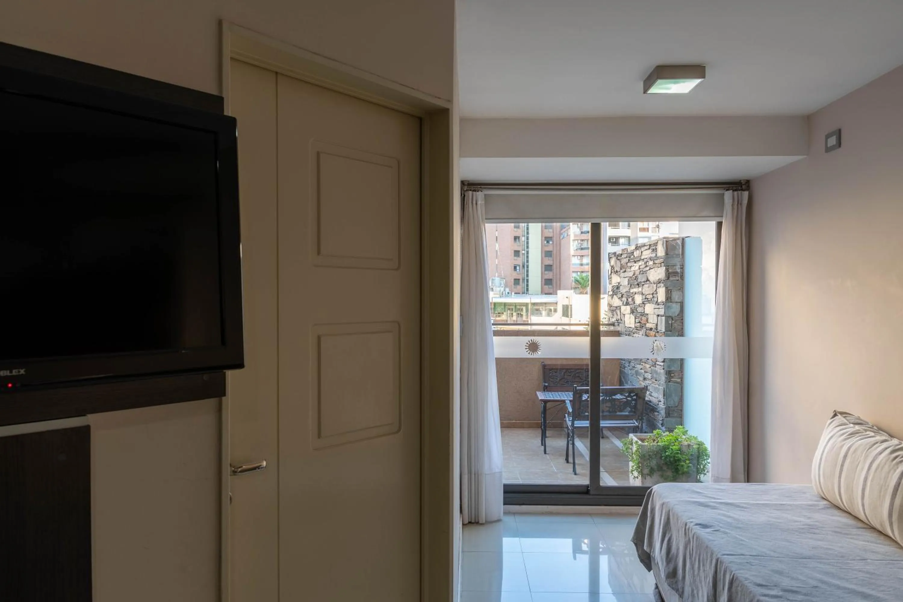 Bed in Sol de Piedra Apart, Suites & Spa