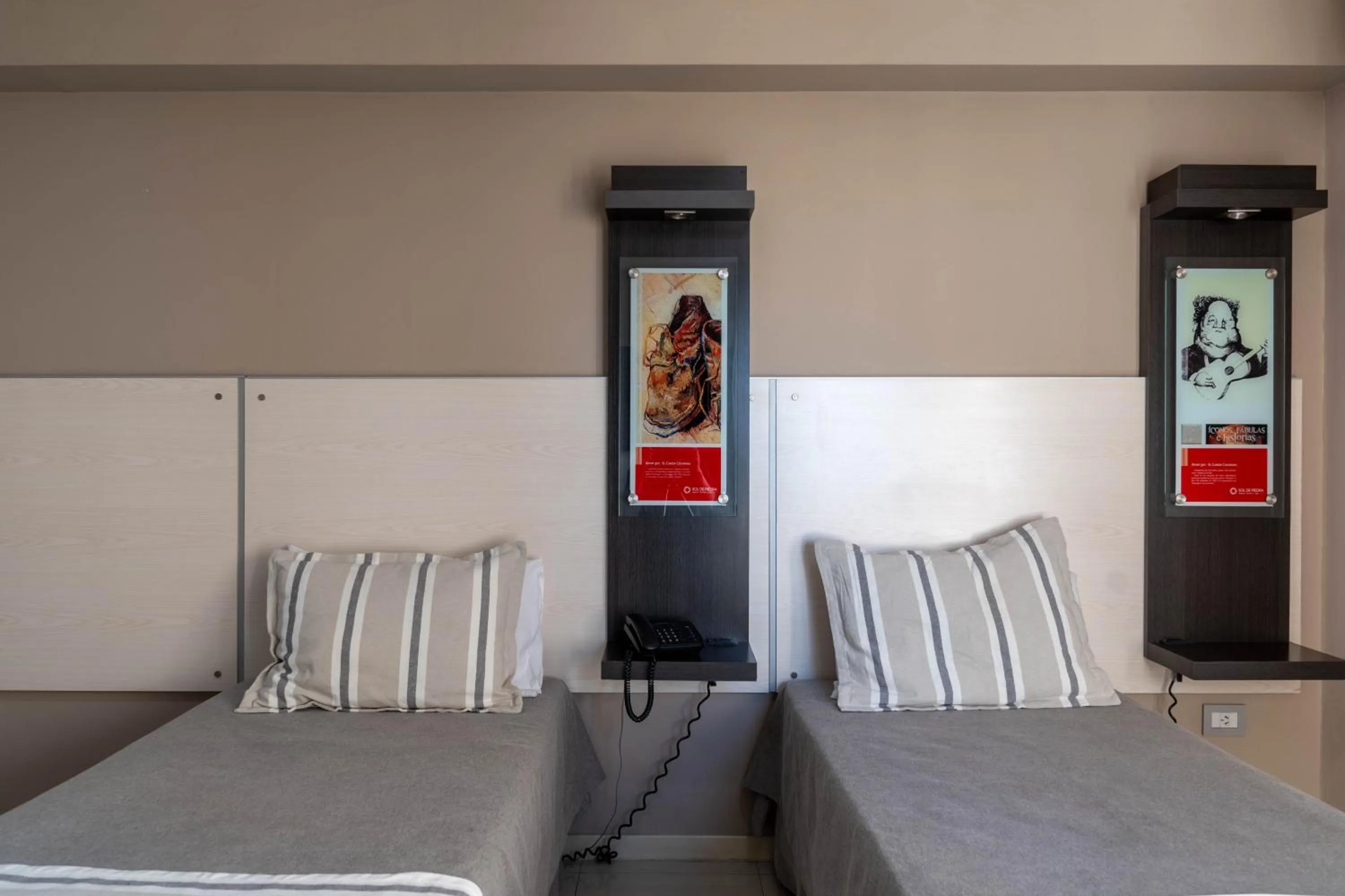 Bed in Sol de Piedra Apart, Suites & Spa