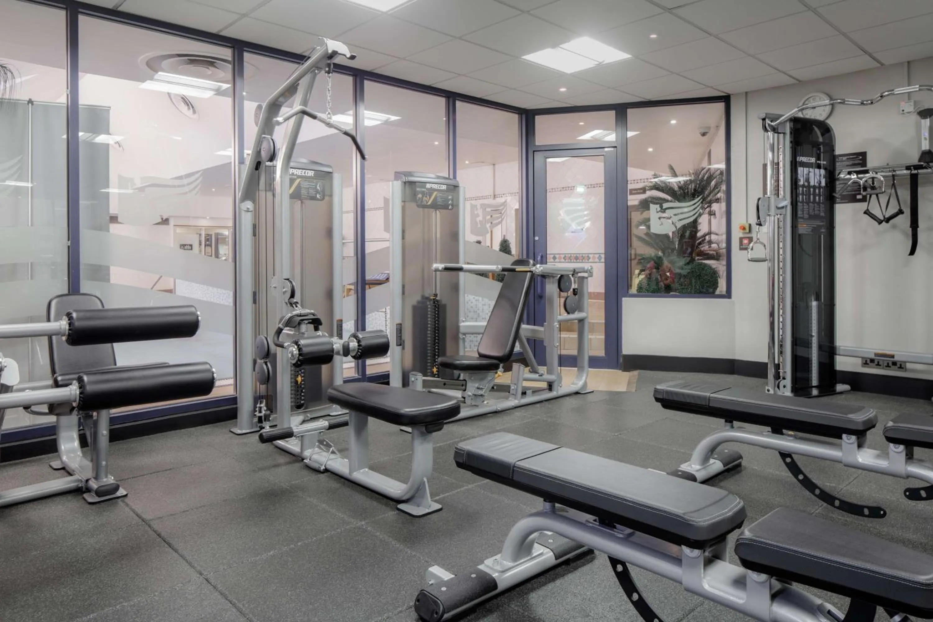 Fitness centre/facilities in Hilton East Midlands Airport