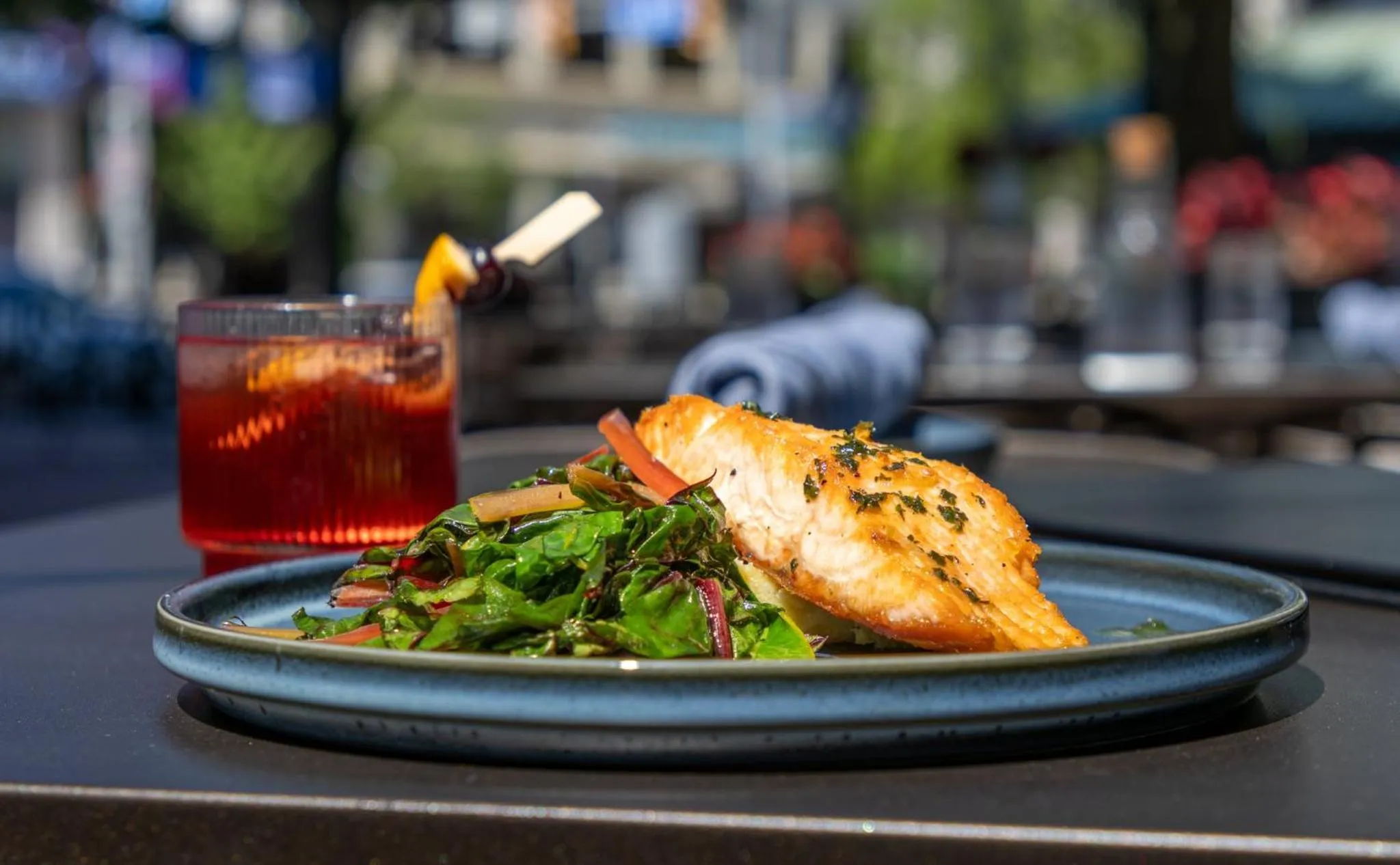 Restaurant/places to eat in Crowne Plaza Cleveland at Playhouse Square by IHG