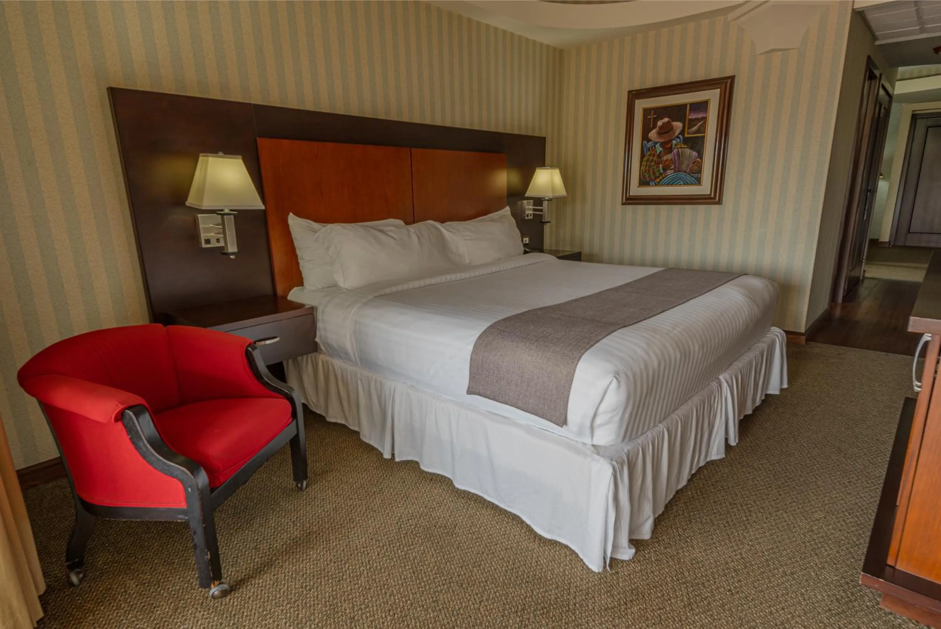 Bed in Hotel Plaza San Martin