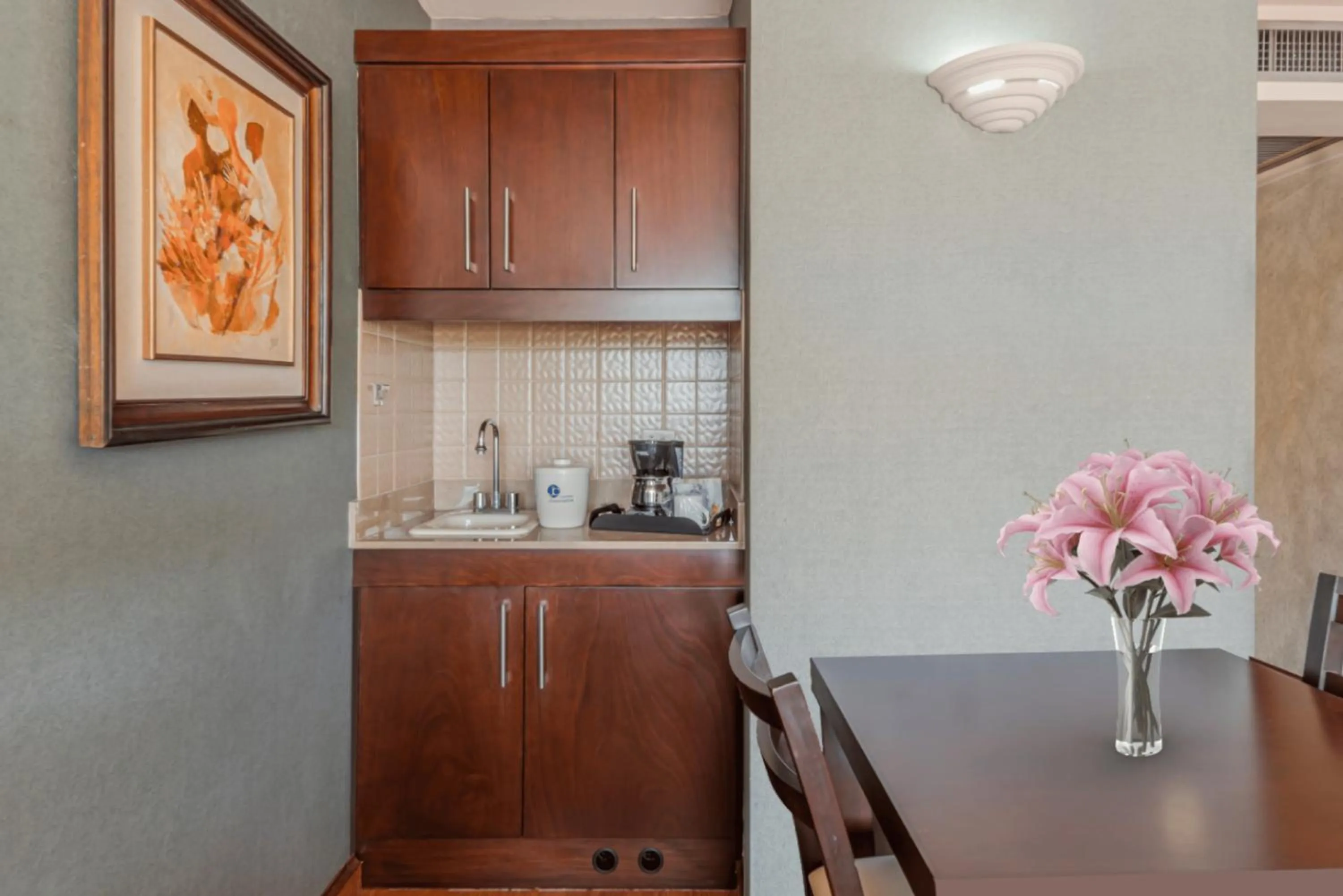 Seating area in Hotel Plaza San Martin