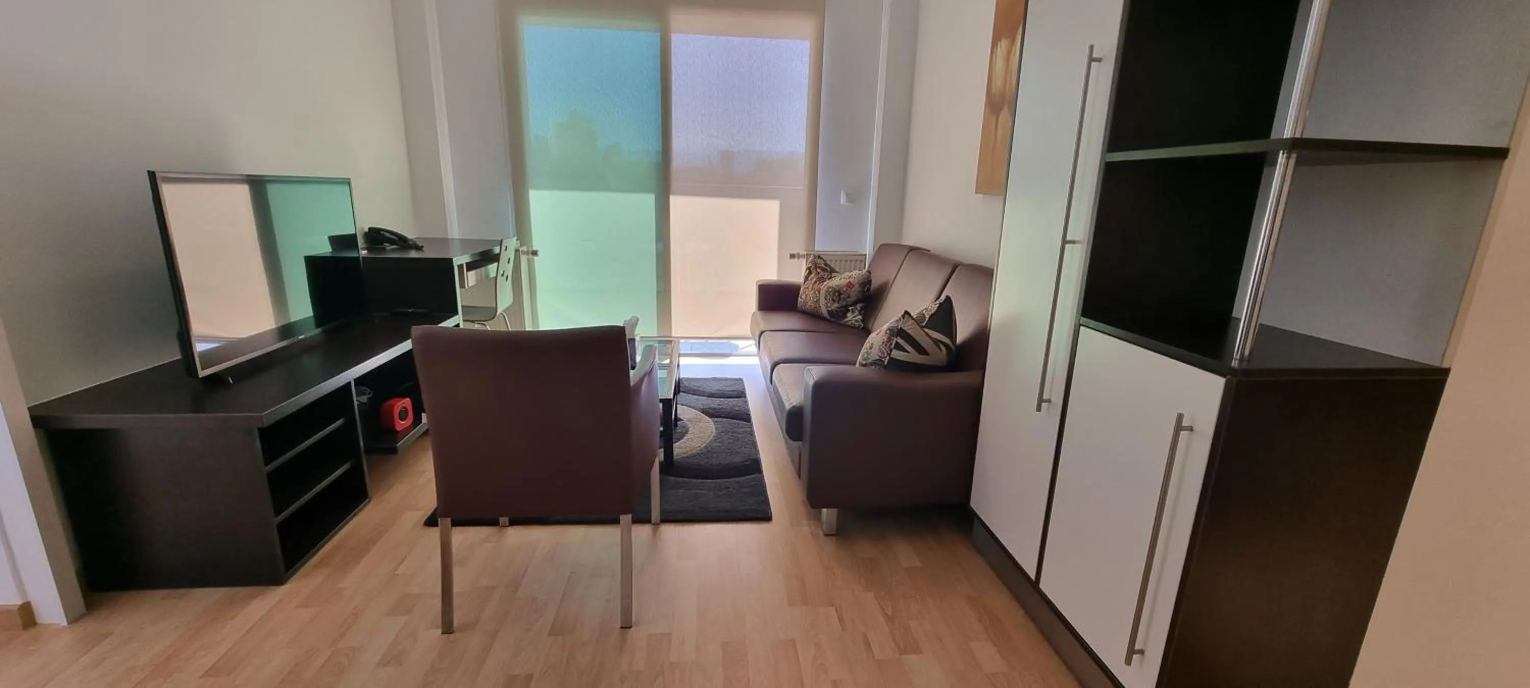 Seating area in Sky Suites