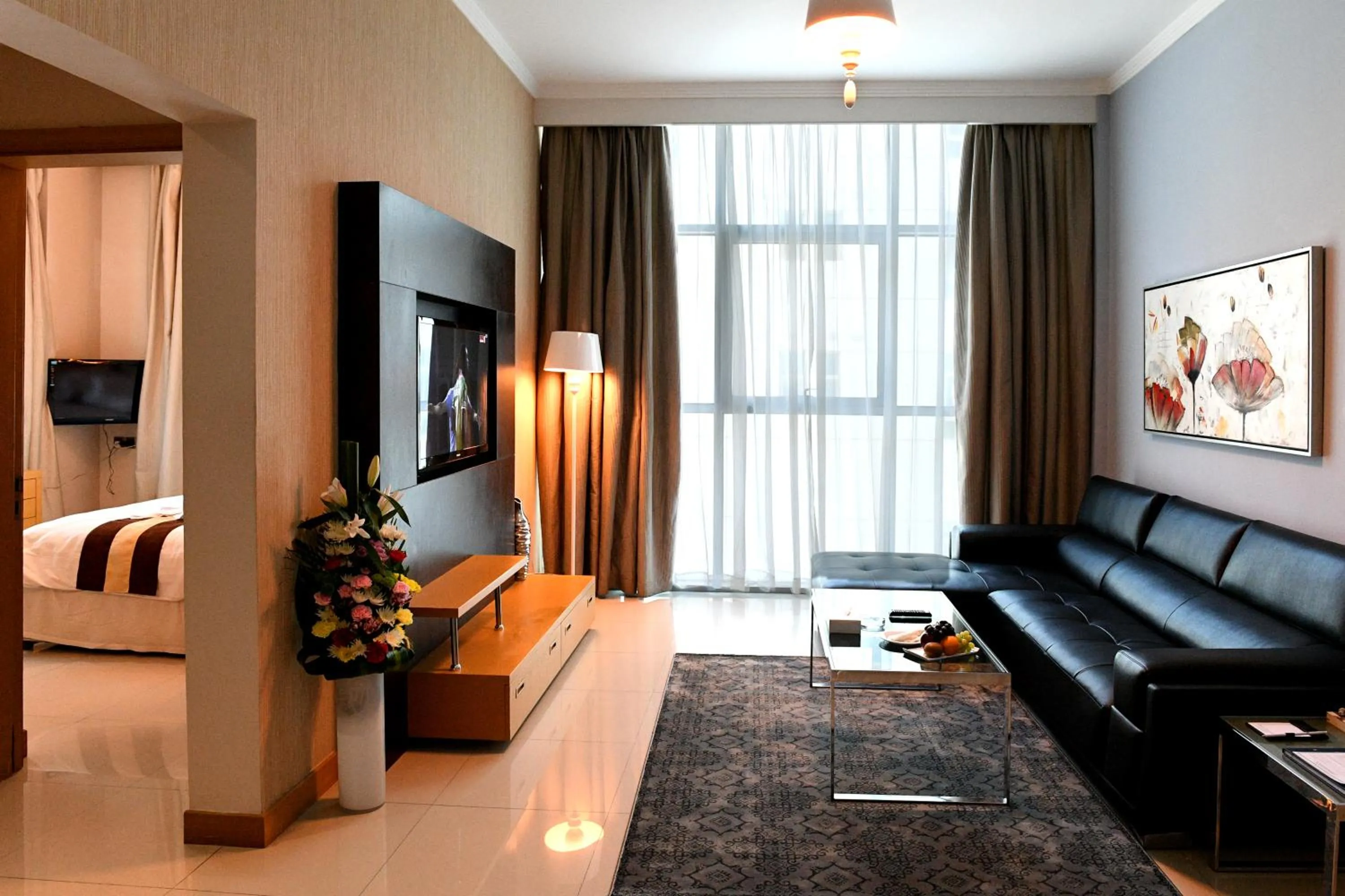 Living room in Al Olaya Suites Hotel