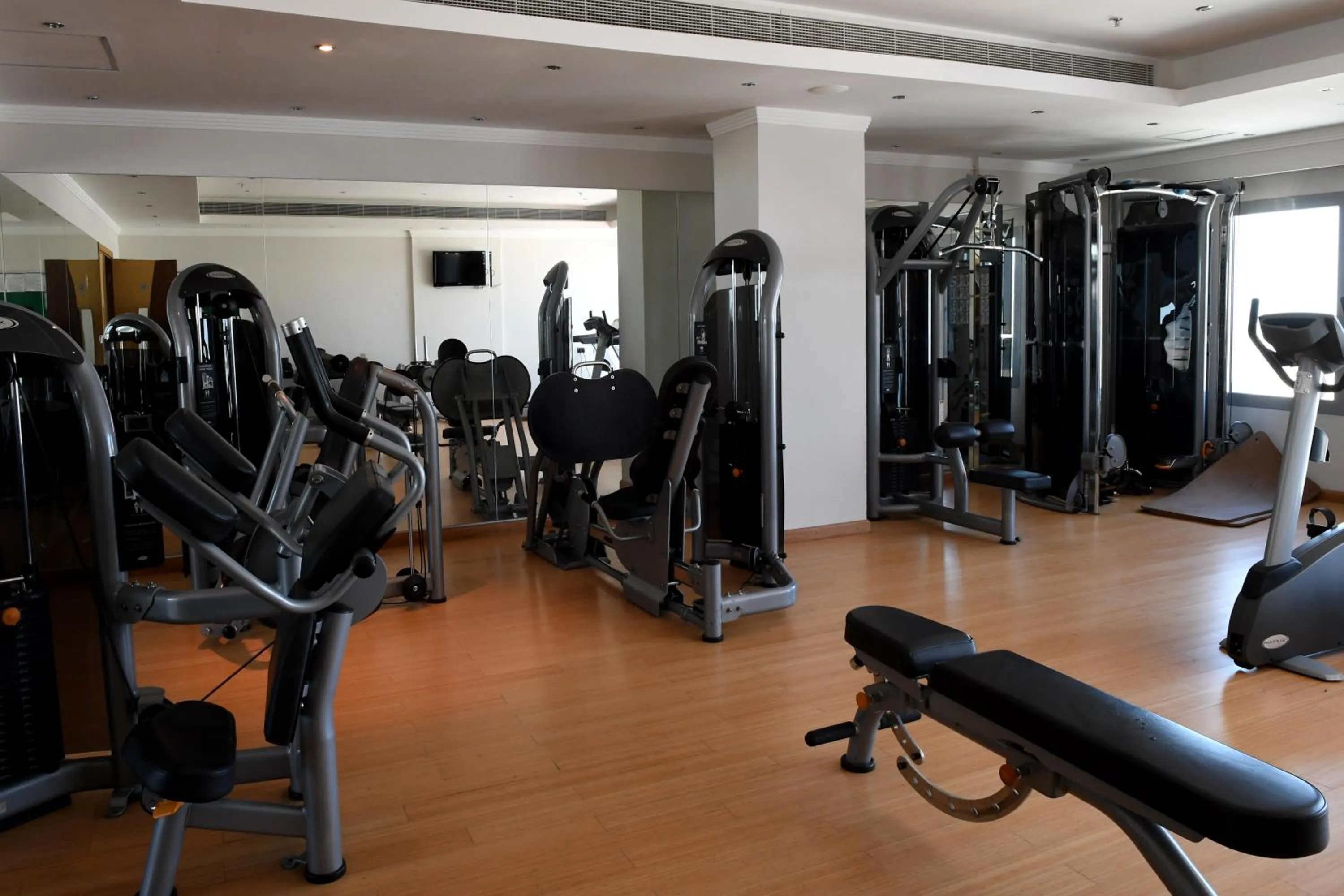 Fitness centre/facilities in Al Olaya Suites Hotel