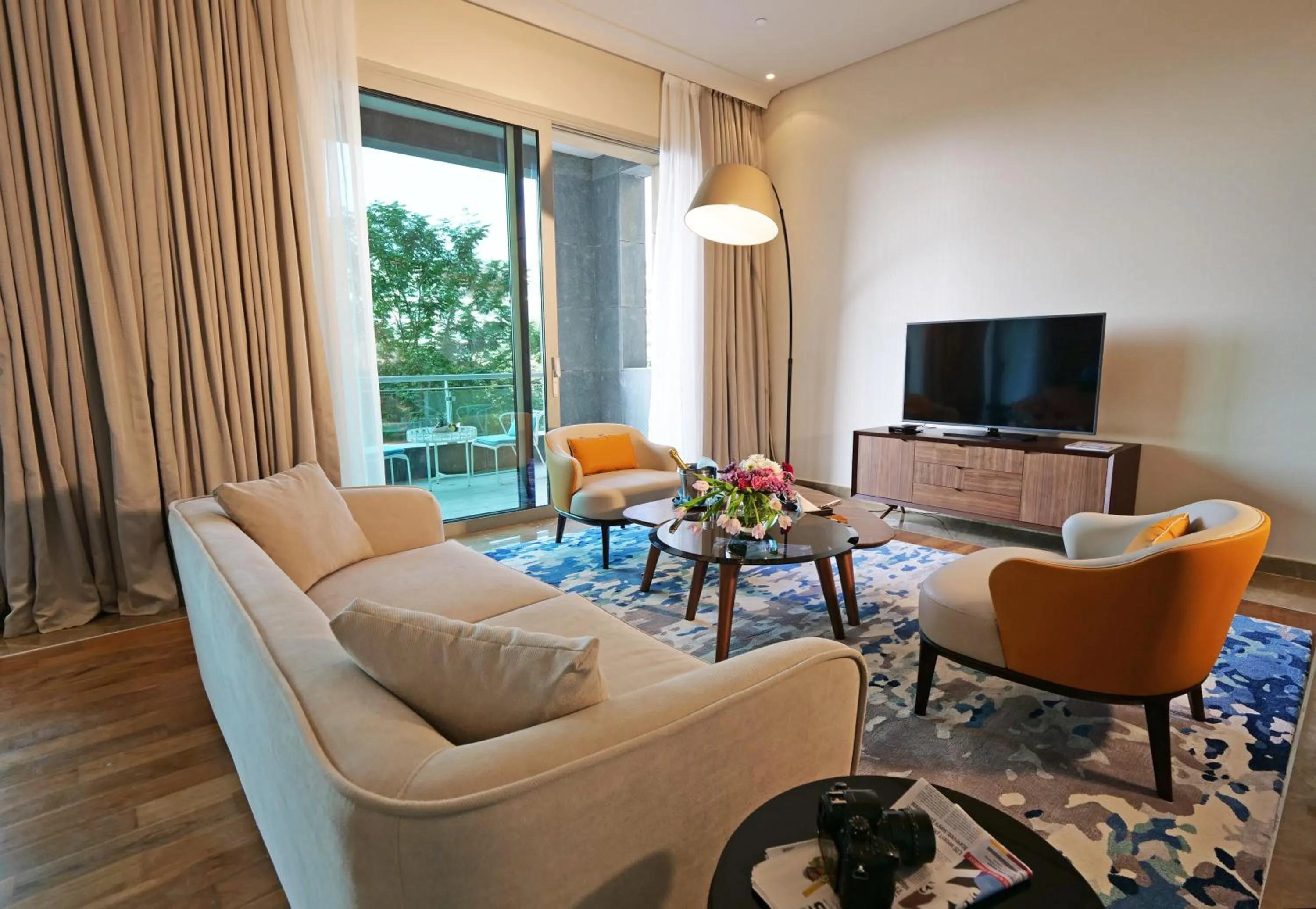 Living room in Rixos The Palm Hotel & Suites - Ultra All Inclusive