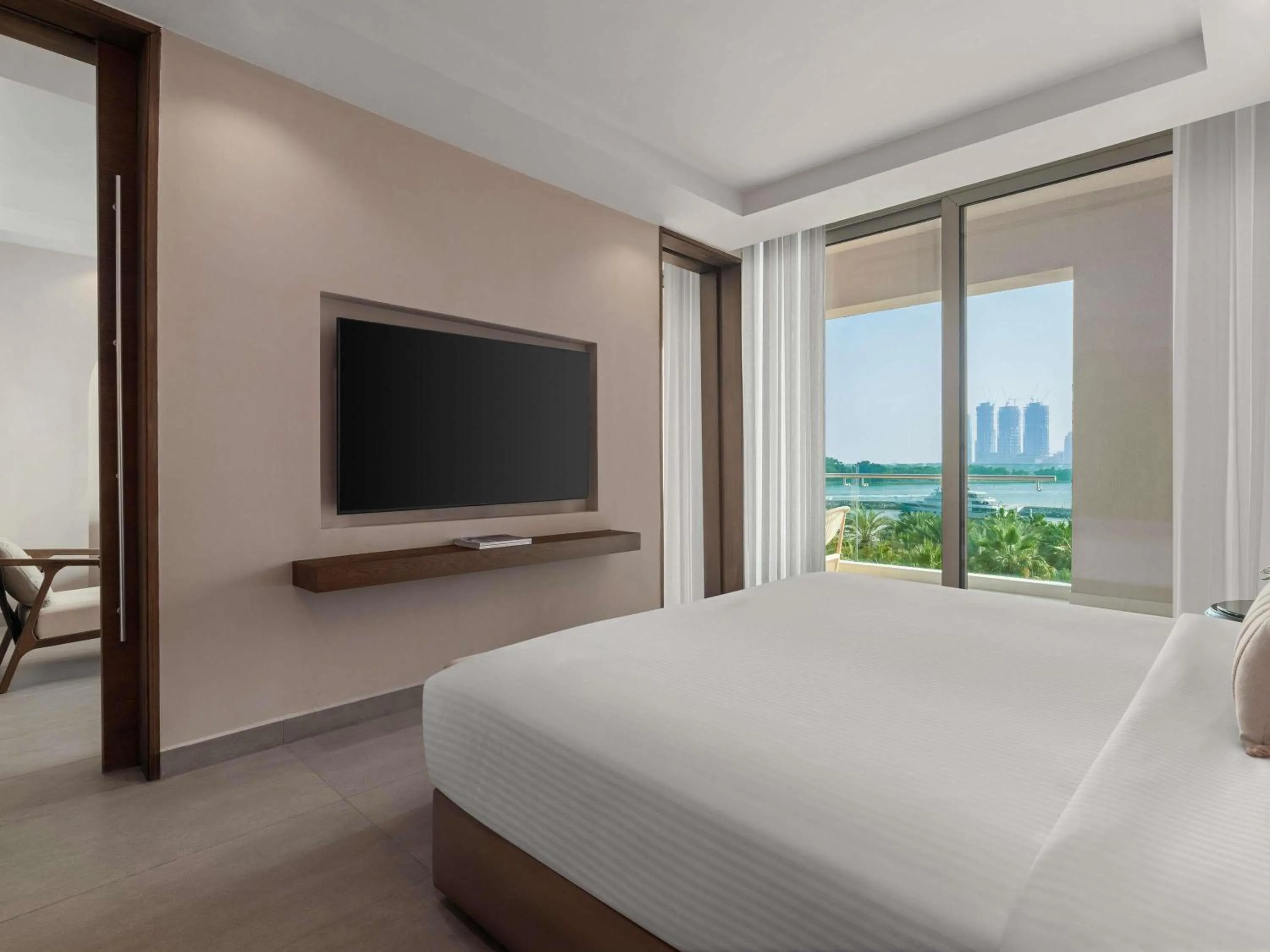 Bedroom, Bed in Rixos The Palm Hotel & Suites - Ultra All Inclusive