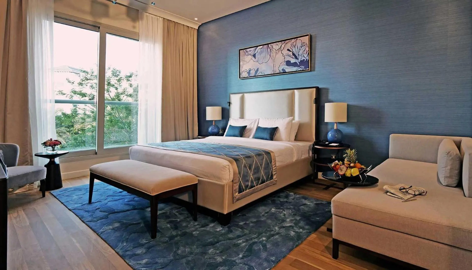 Bedroom, Bed in Rixos The Palm Hotel & Suites - Ultra All Inclusive
