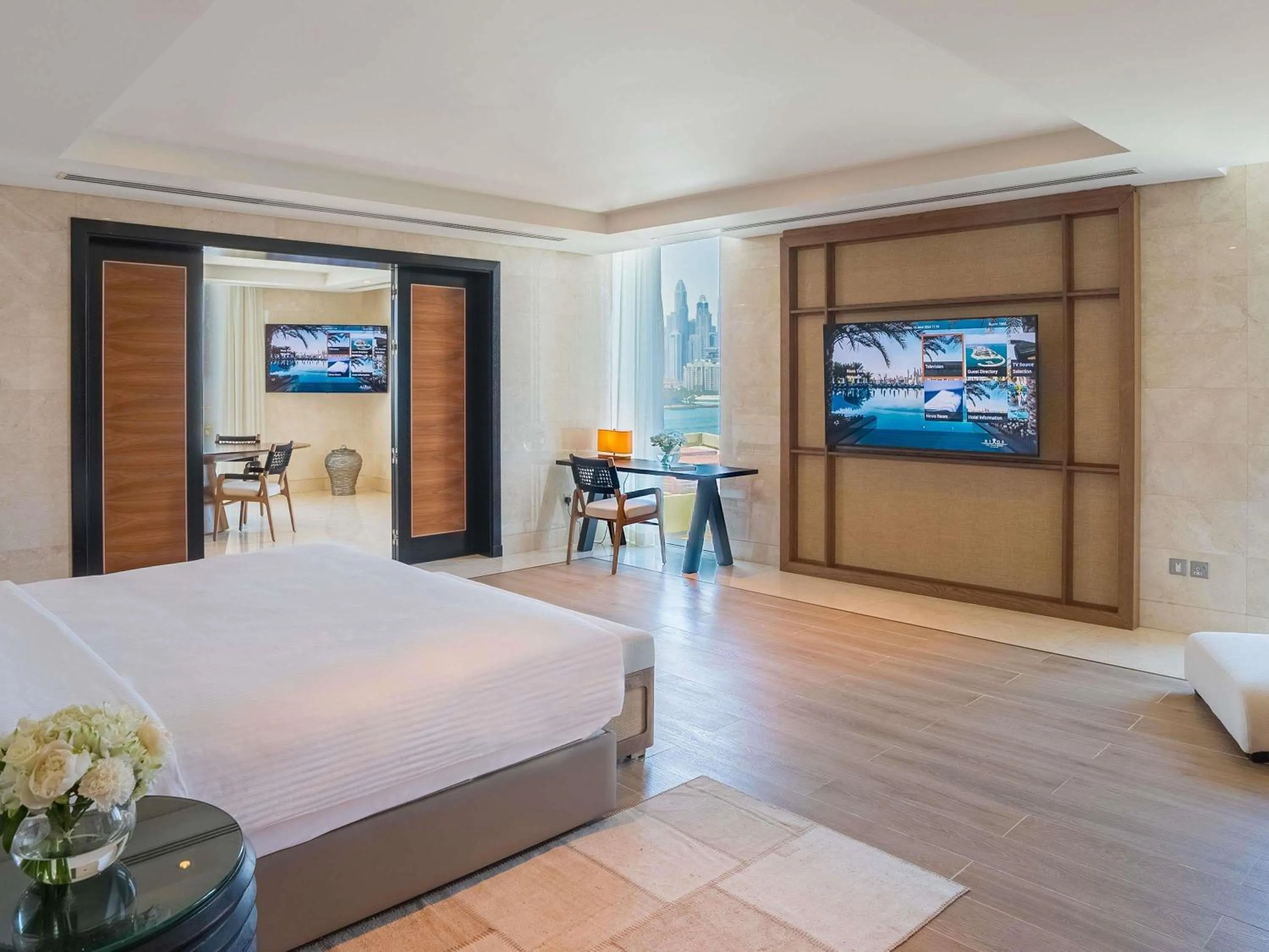 Bedroom, Bed in Rixos The Palm Hotel & Suites - Ultra All Inclusive