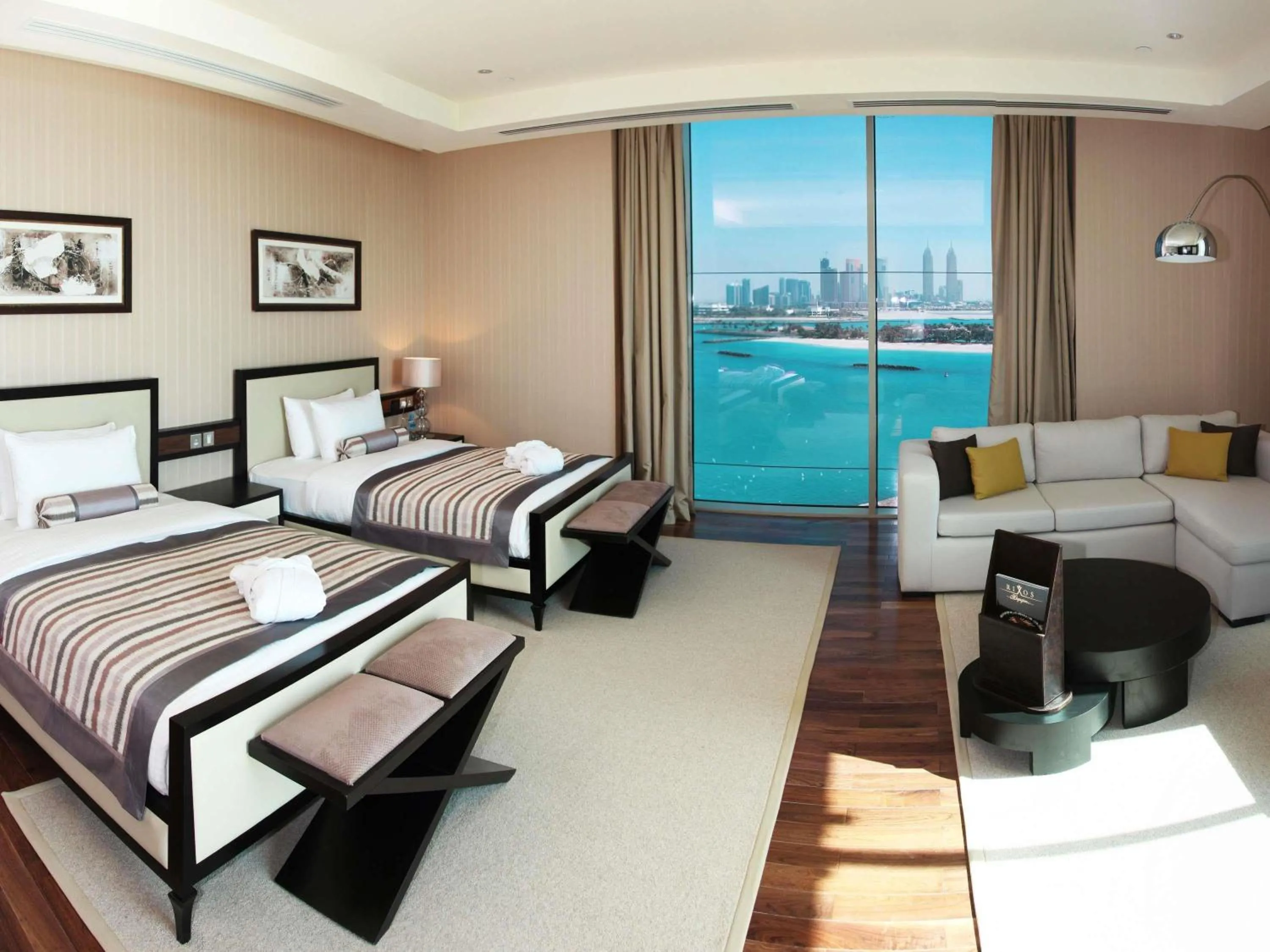 Bedroom, Bed in Rixos The Palm Hotel & Suites - Ultra All Inclusive