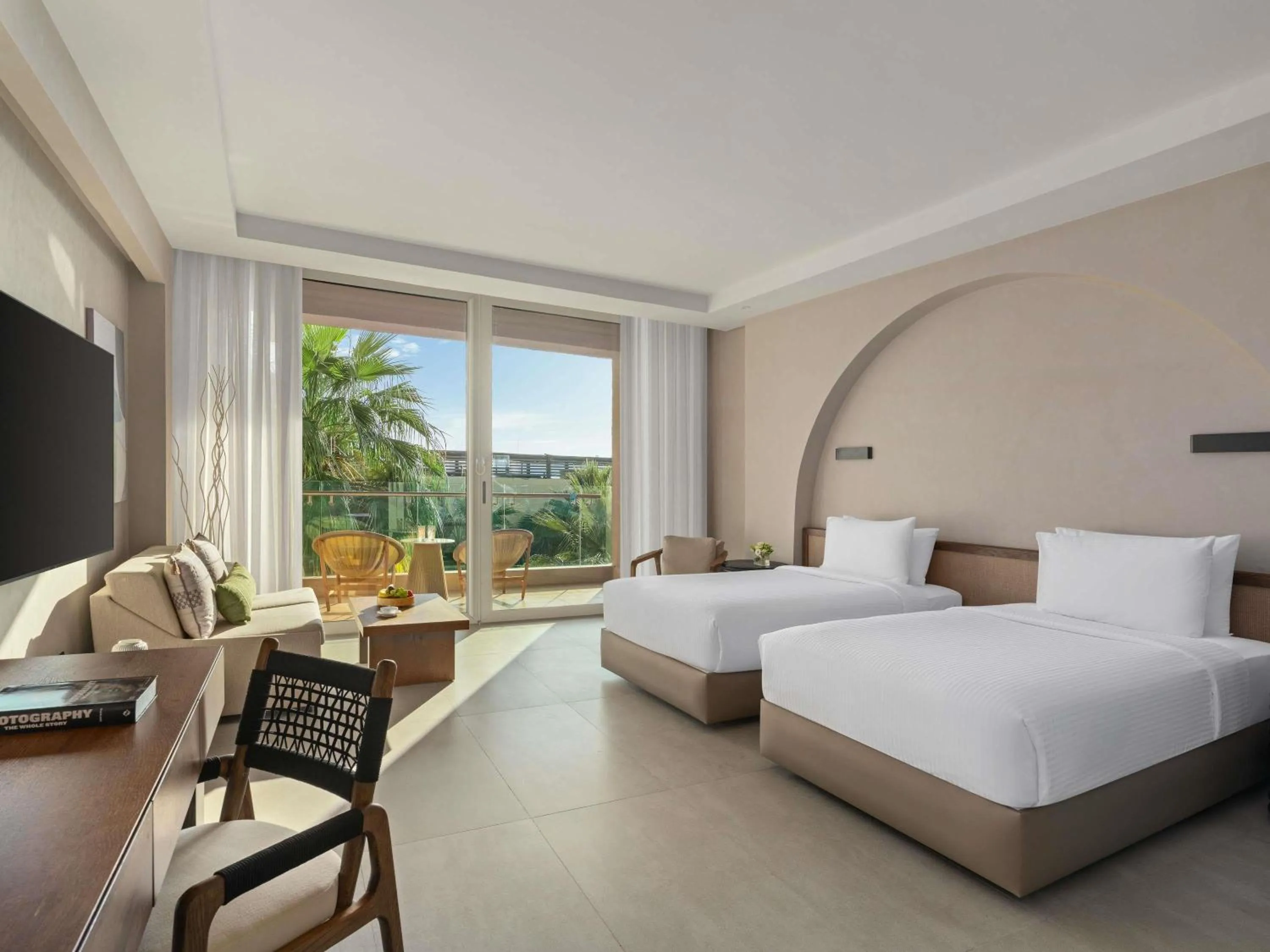 Bedroom, Bed in Rixos The Palm Hotel & Suites - Ultra All Inclusive