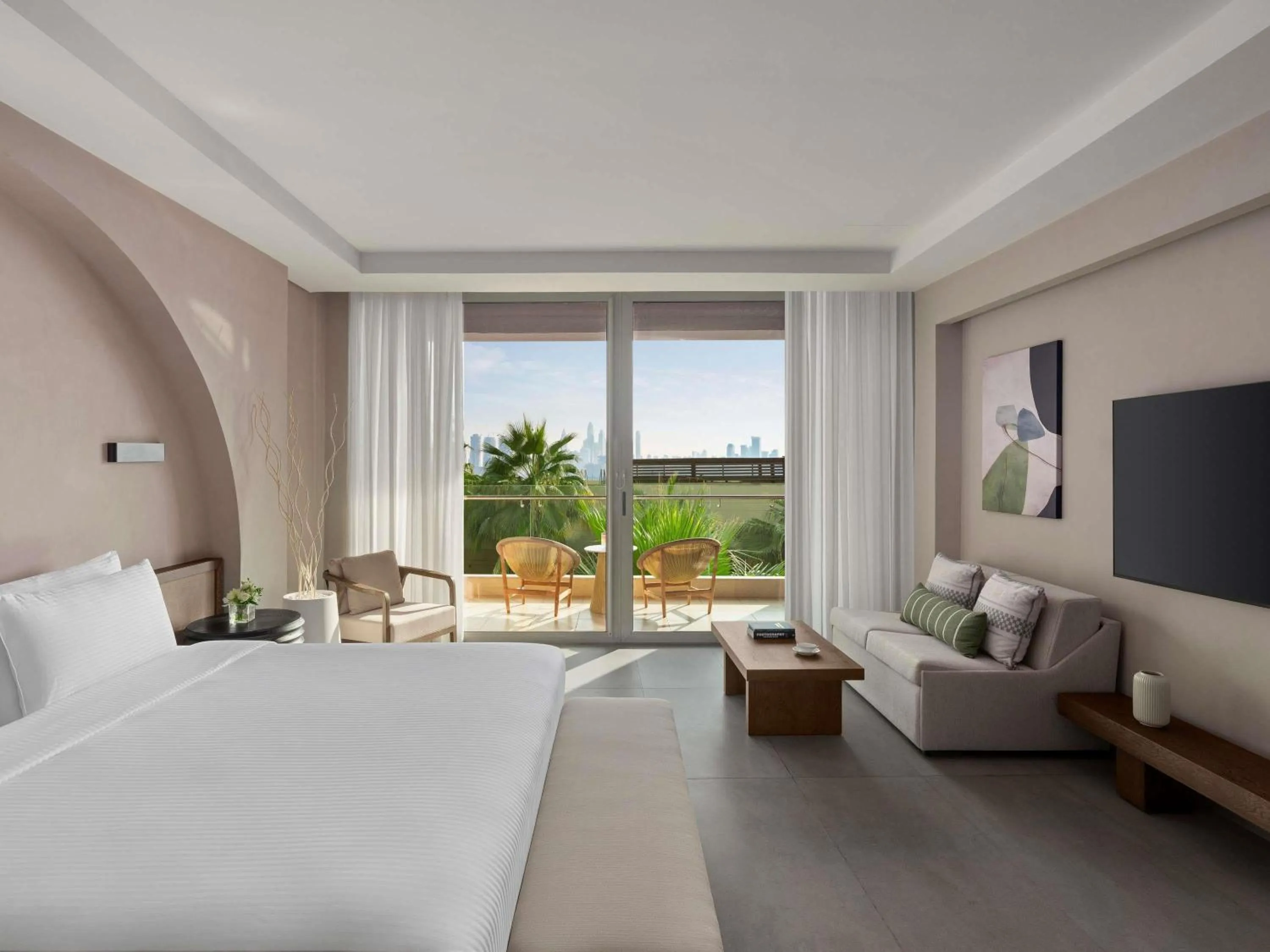 Bedroom, Bed in Rixos The Palm Hotel & Suites - Ultra All Inclusive