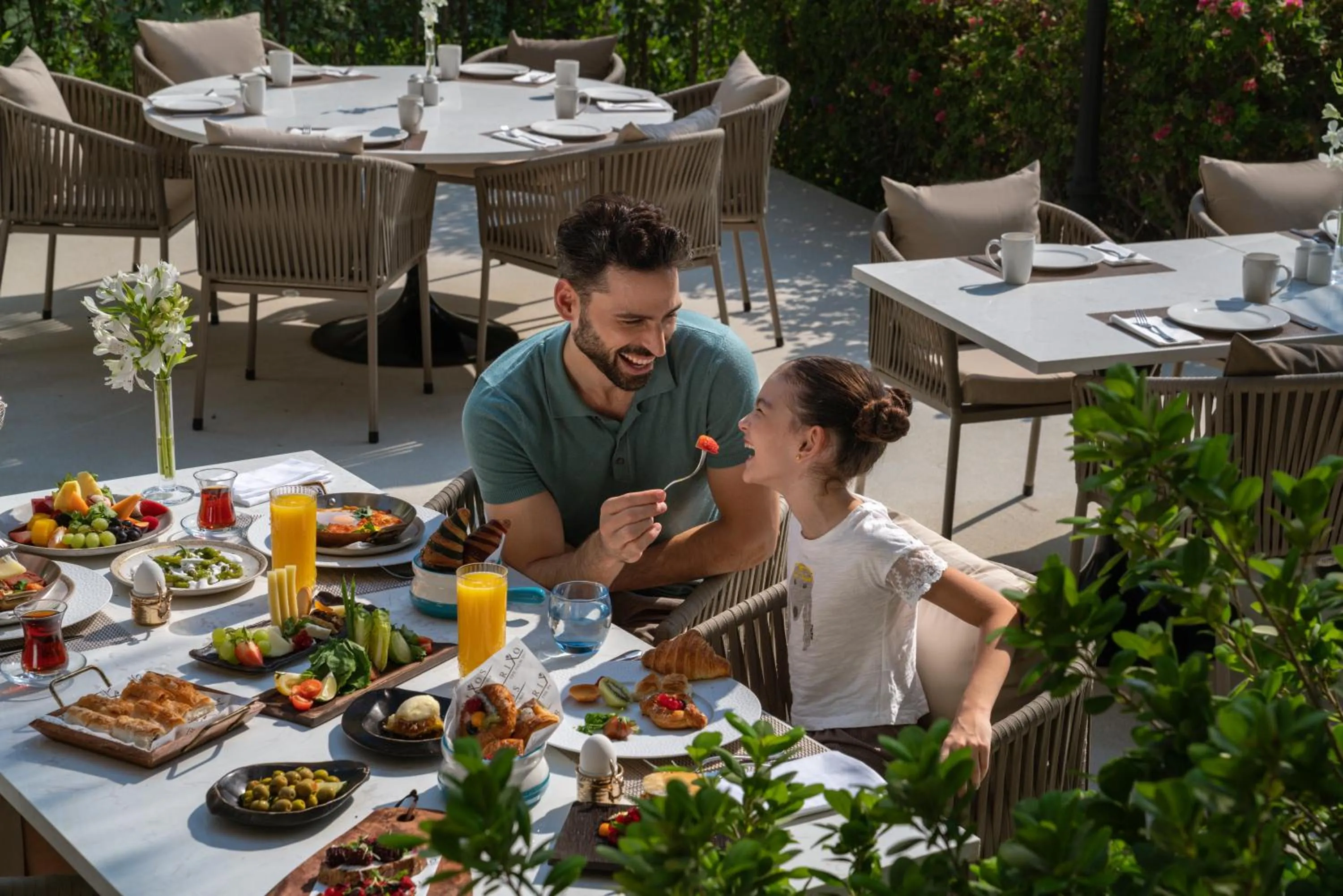 Dining area in Rixos The Palm Hotel & Suites - Ultra All Inclusive