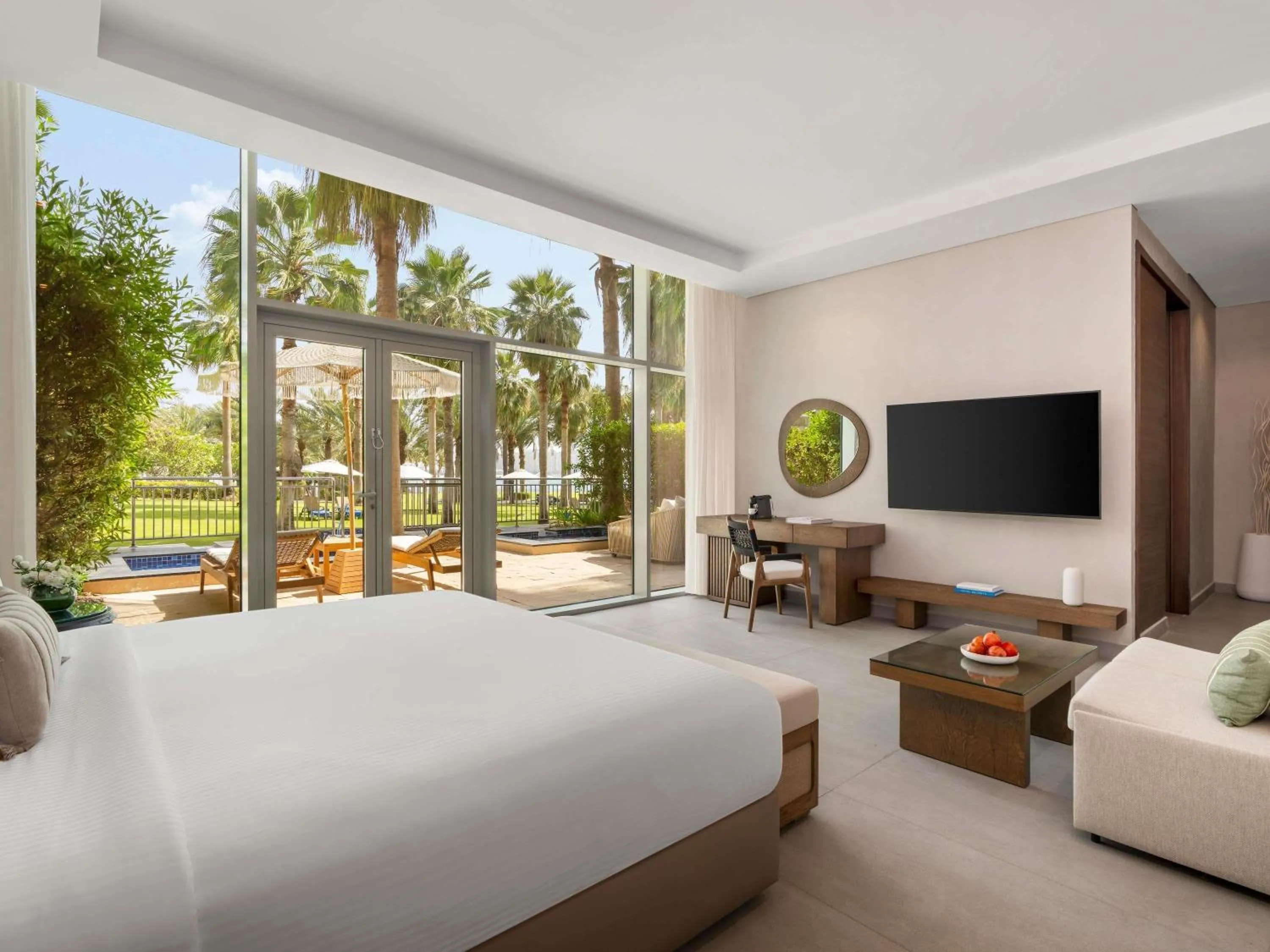 Bedroom, Bed in Rixos The Palm Hotel & Suites - Ultra All Inclusive