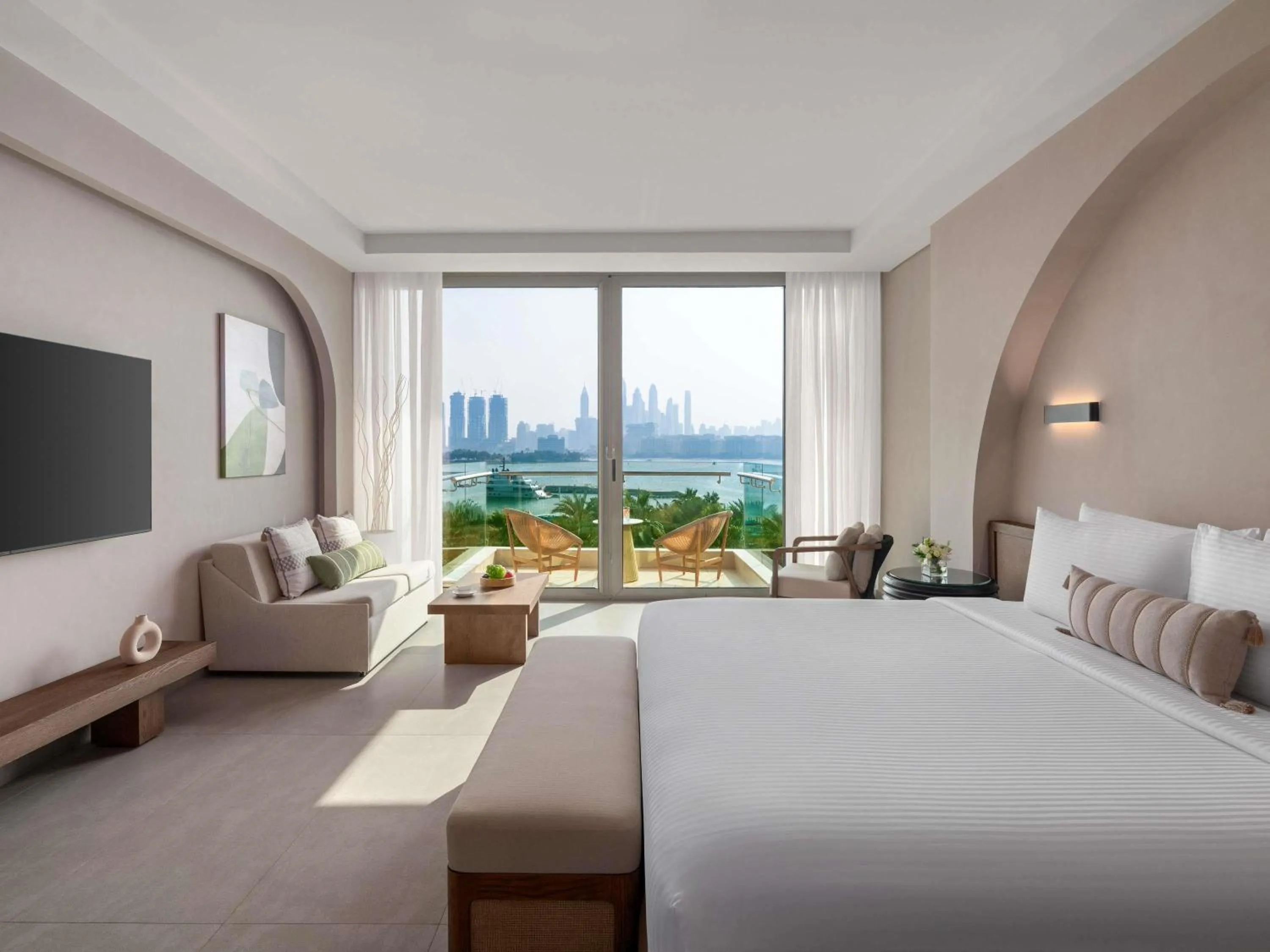 Bedroom, Bed in Rixos The Palm Hotel & Suites - Ultra All Inclusive