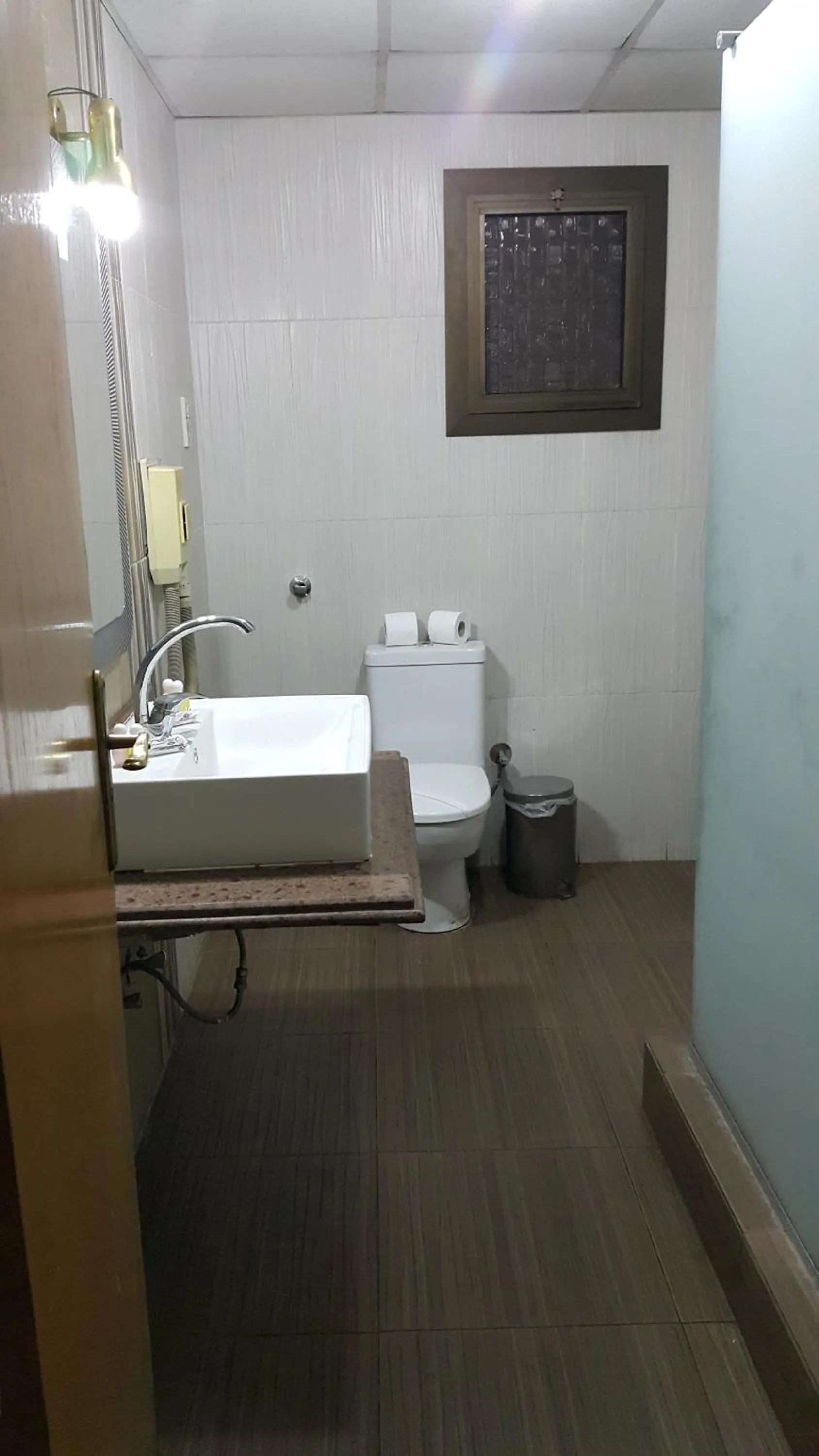 Toilet in Mayorca Hotel Cairo