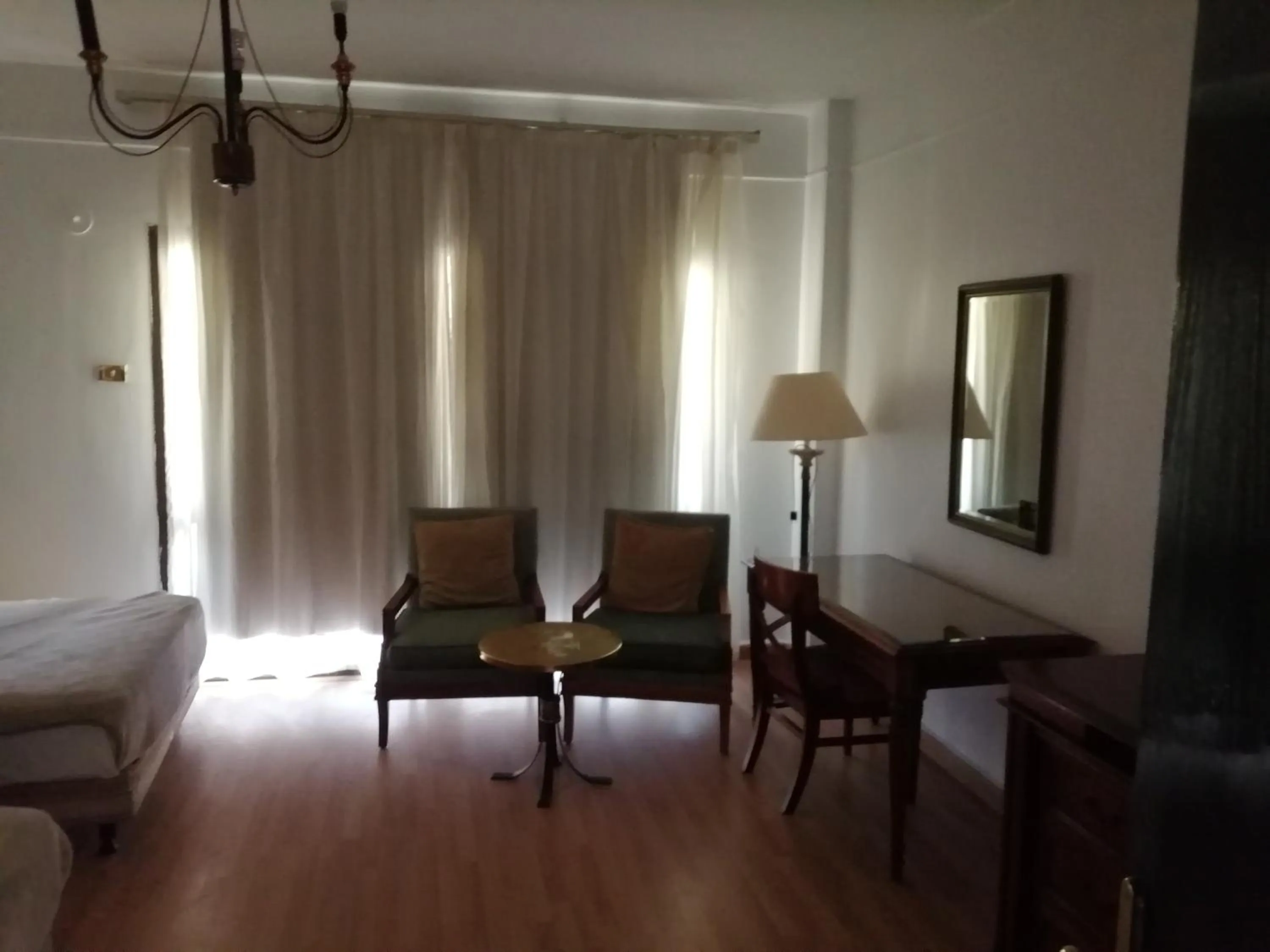 Seating area in Mayorca Hotel Cairo