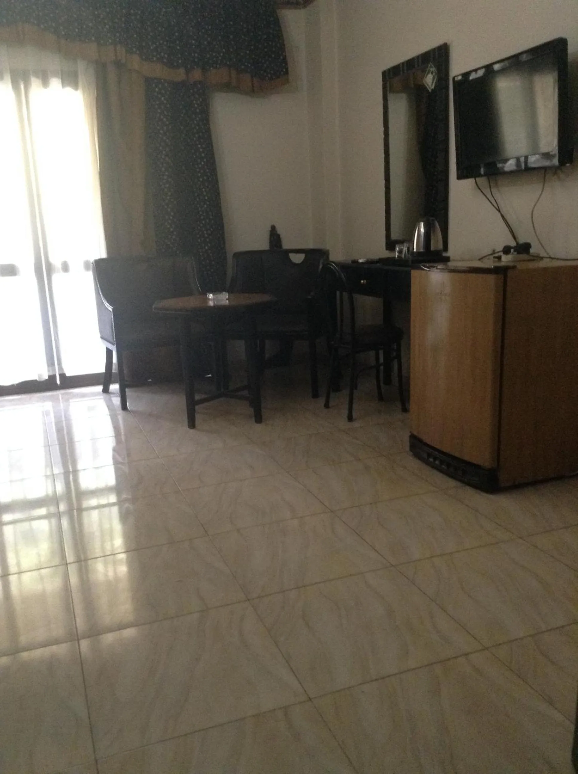 Seating area in Mayorca Hotel Cairo