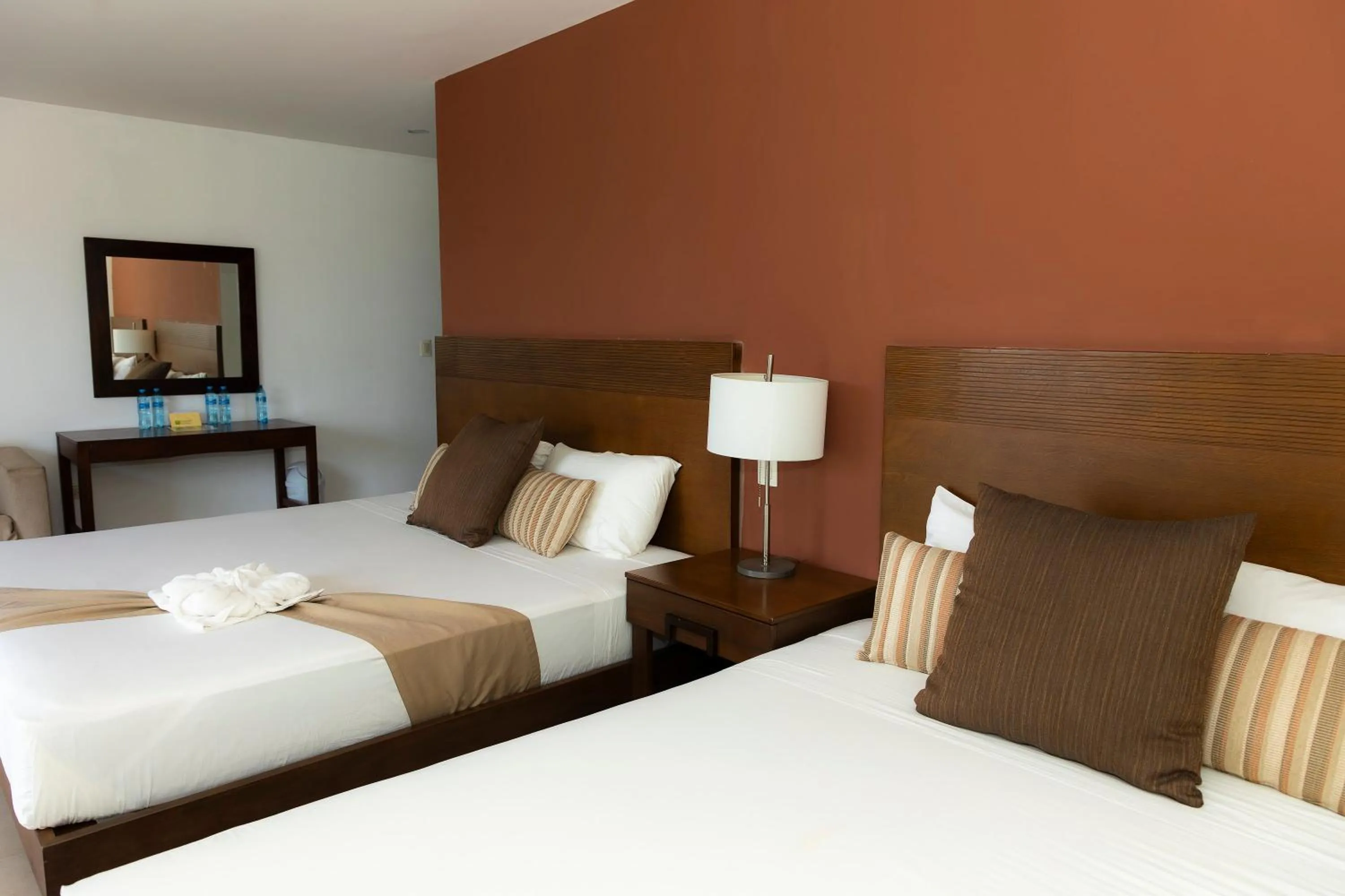 Bed in Quinto Sole Boutique Hotel Mahahual