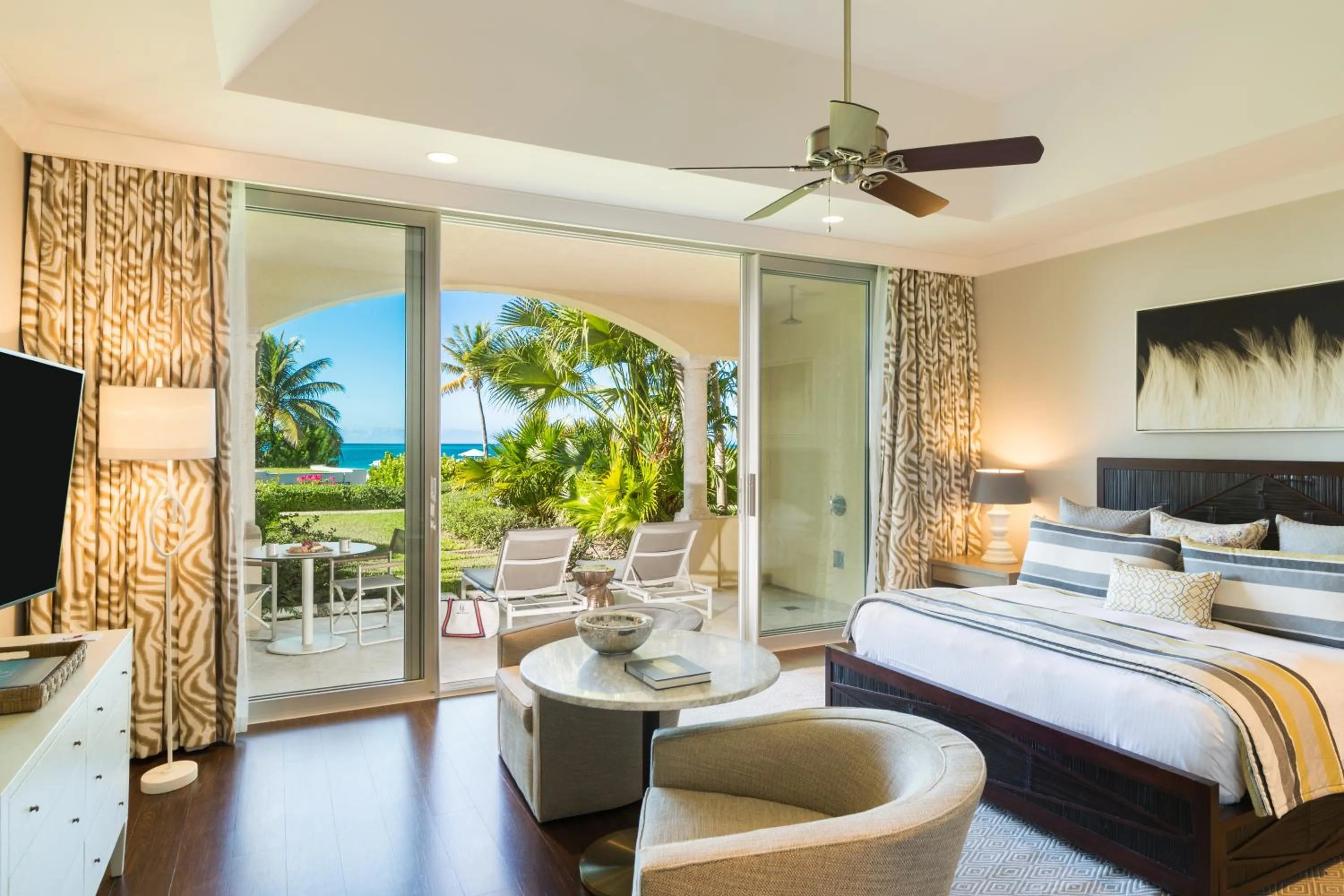 Bed in Grace Bay Club