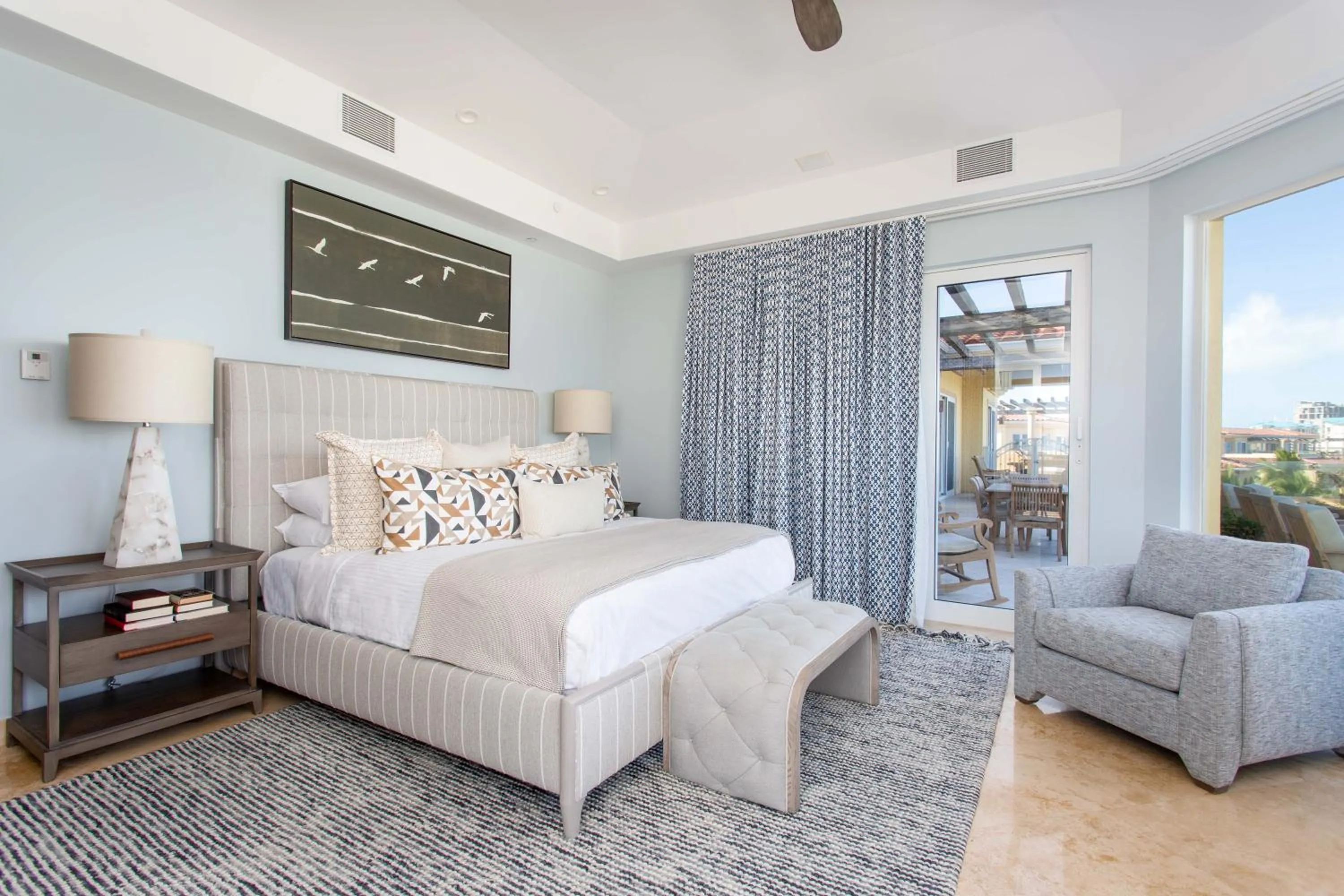 Bed in Grace Bay Club