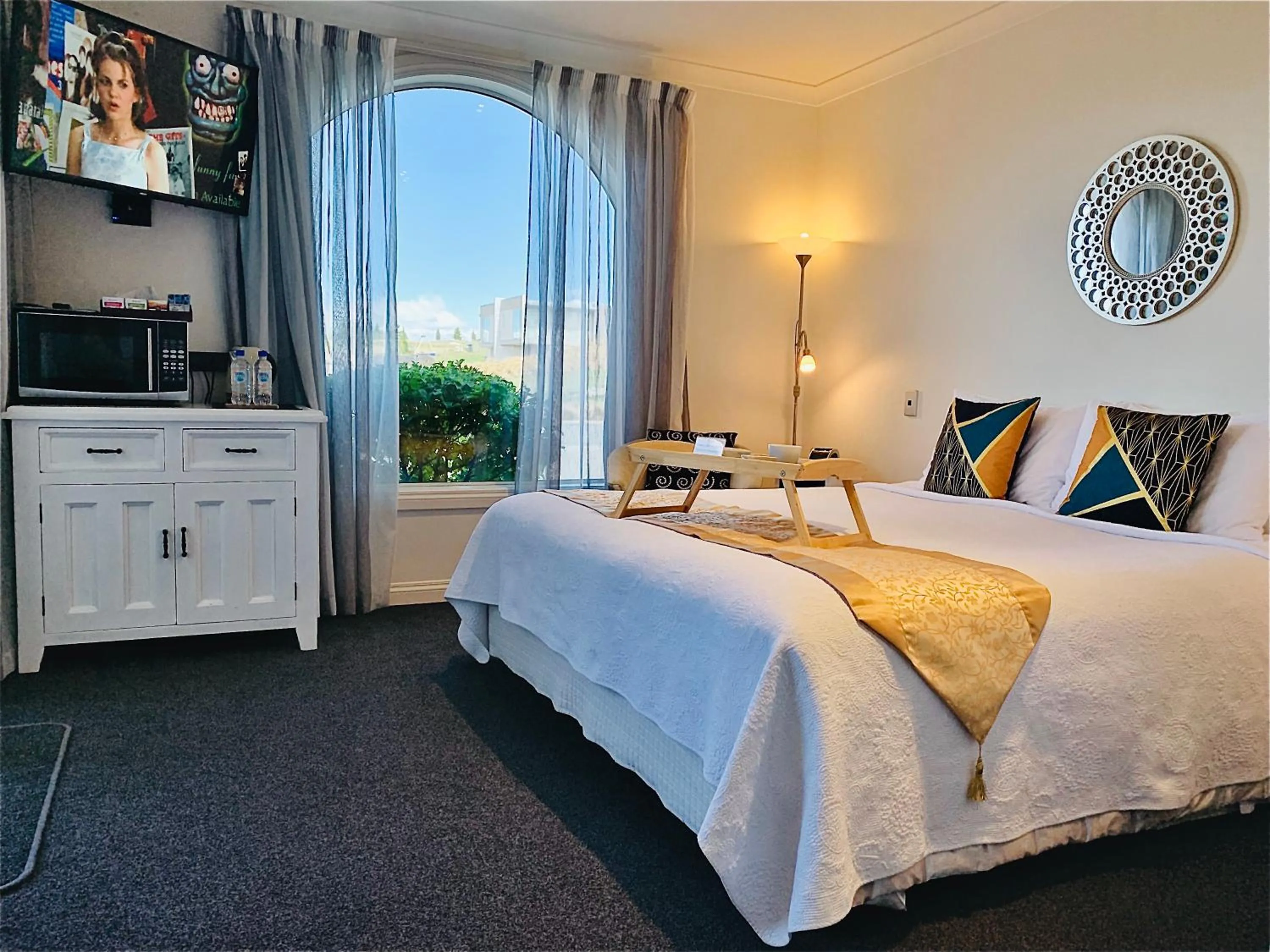 Bedroom, Bed in Tekapo Heights