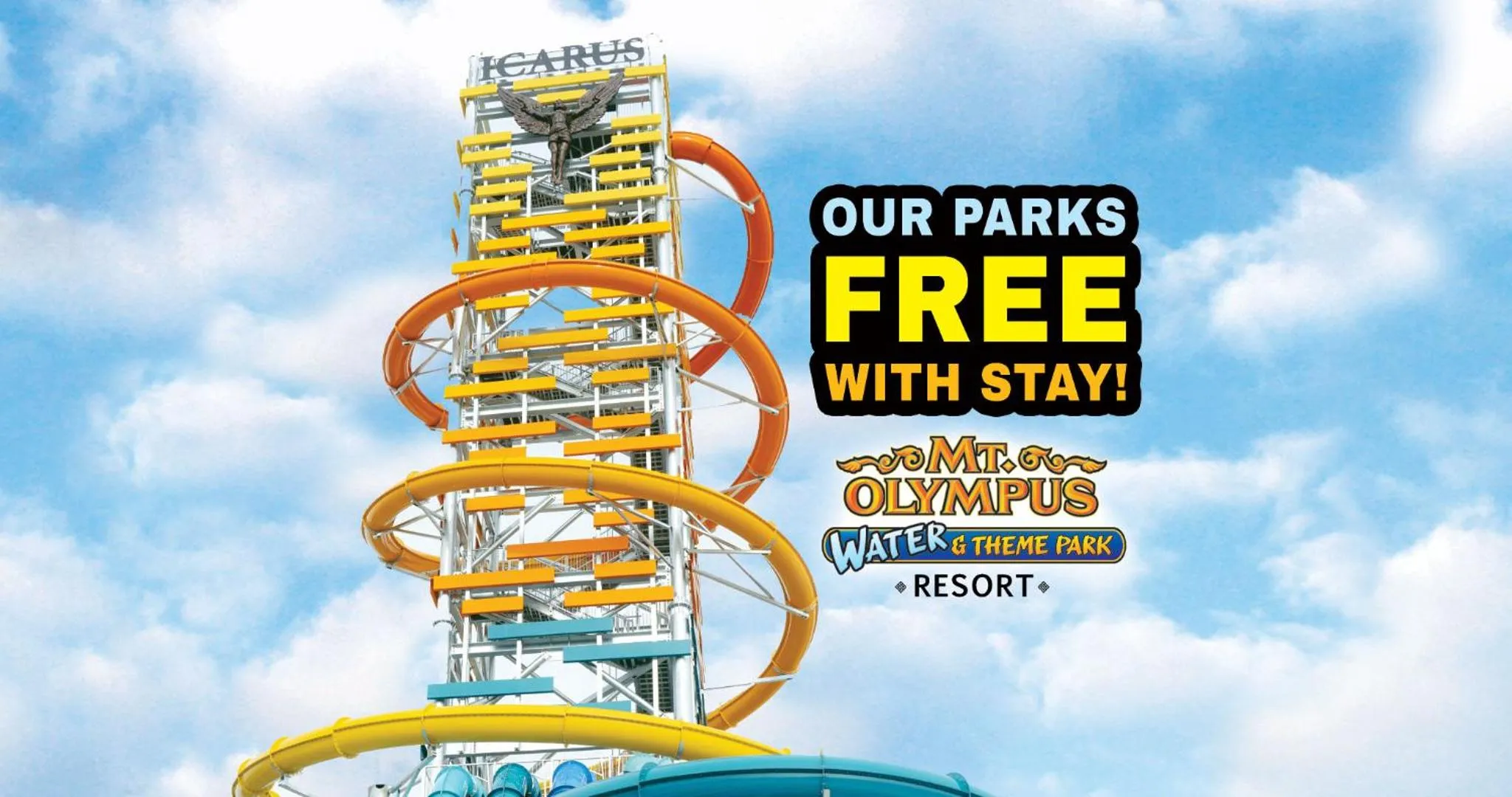 Aqua park in MT. OLYMPUS WATER PARK AND THEME PARK RESORT
