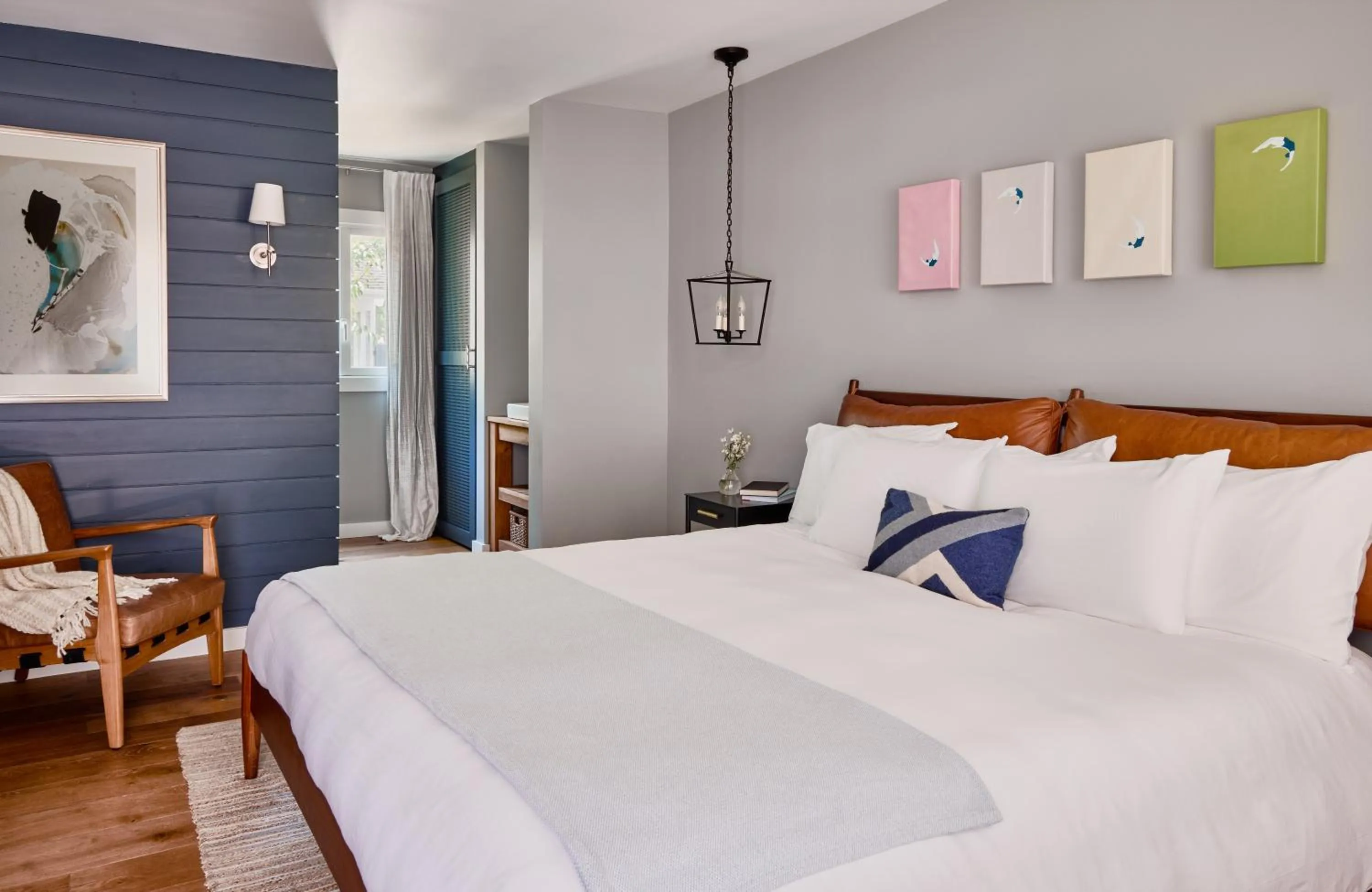 Bedroom, Bed in Journey East Hampton