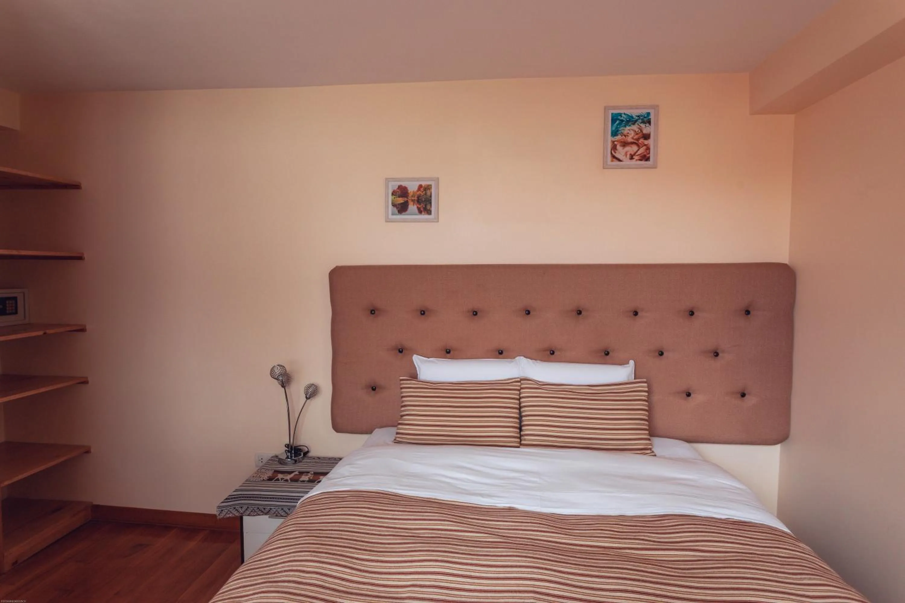 Bed in Hotel Las Quenas