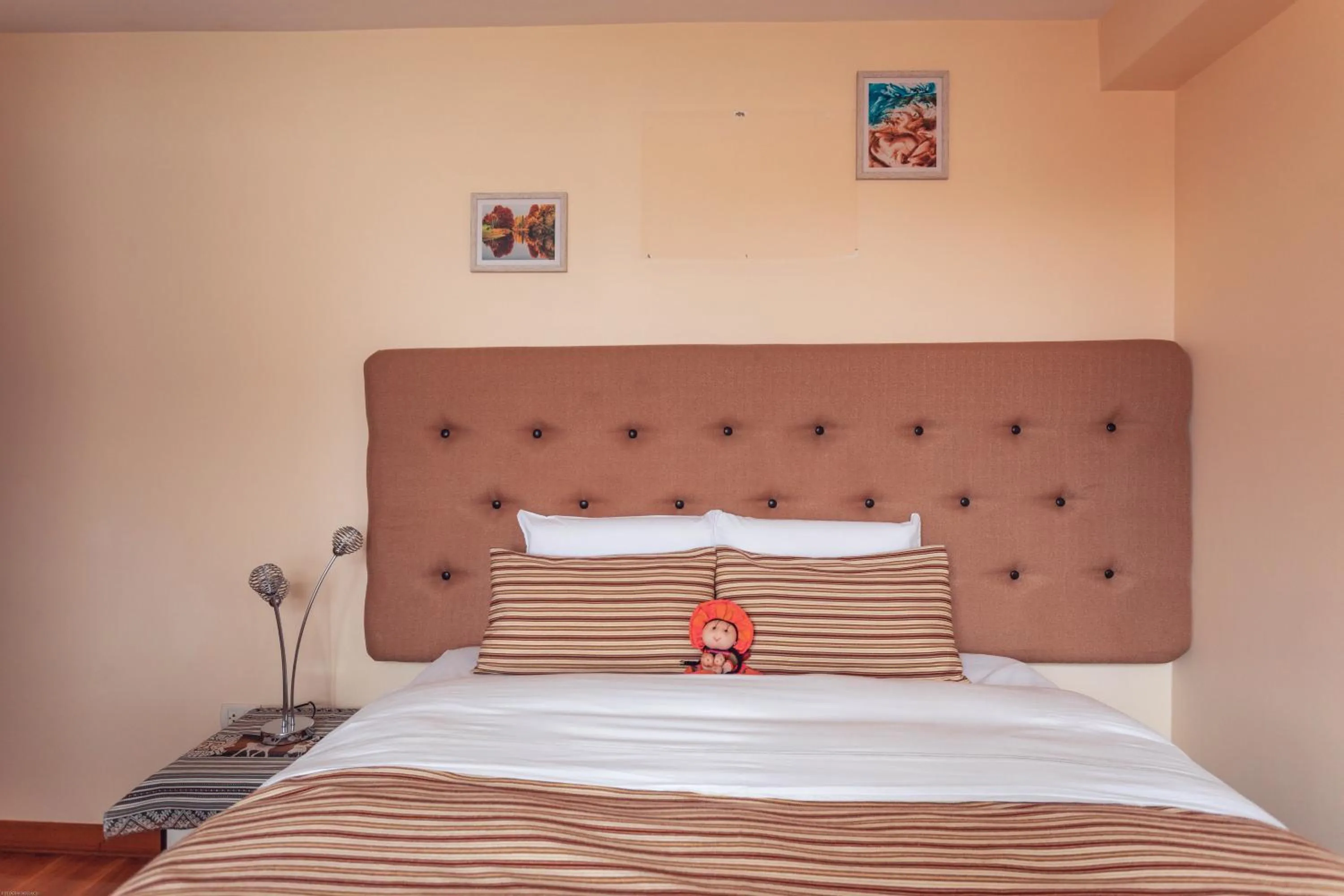 Bed in Hotel Las Quenas