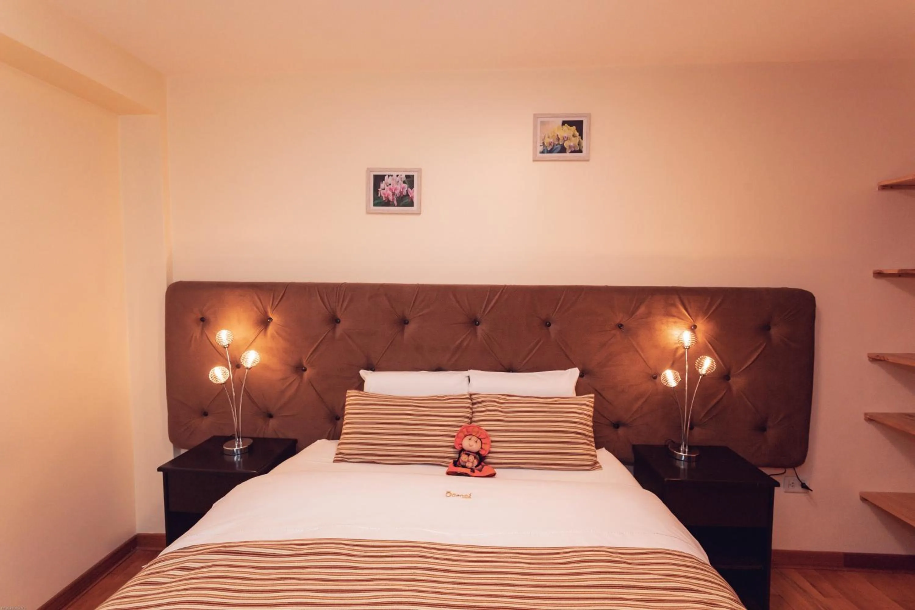 Bed in Hotel Las Quenas