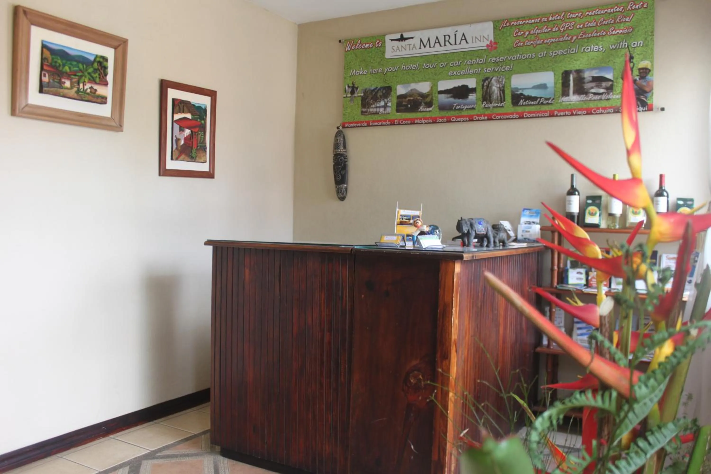 Lobby or reception in Hotel Santa Maria Inn