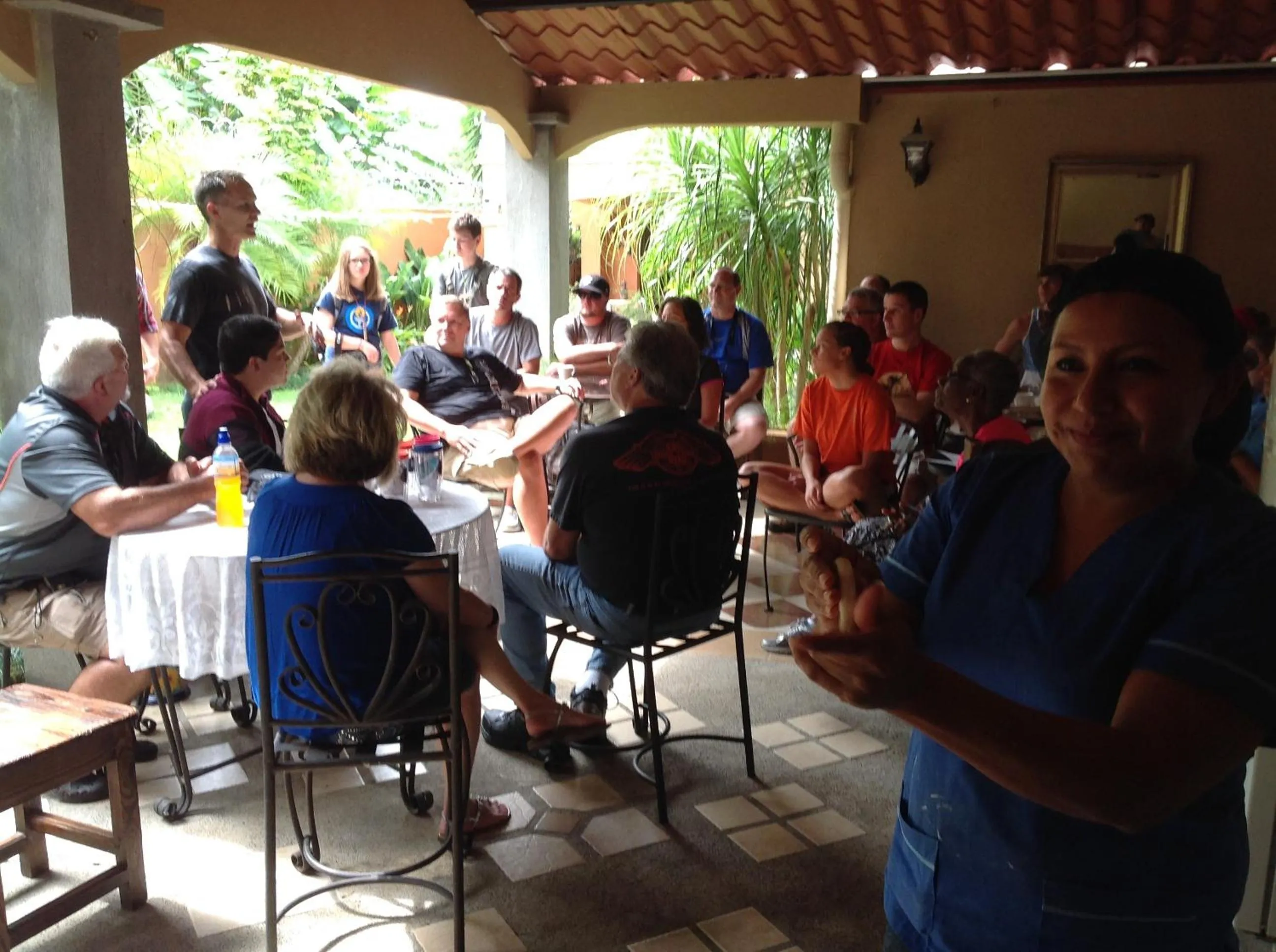 Staff in Hotel Santa Maria Inn